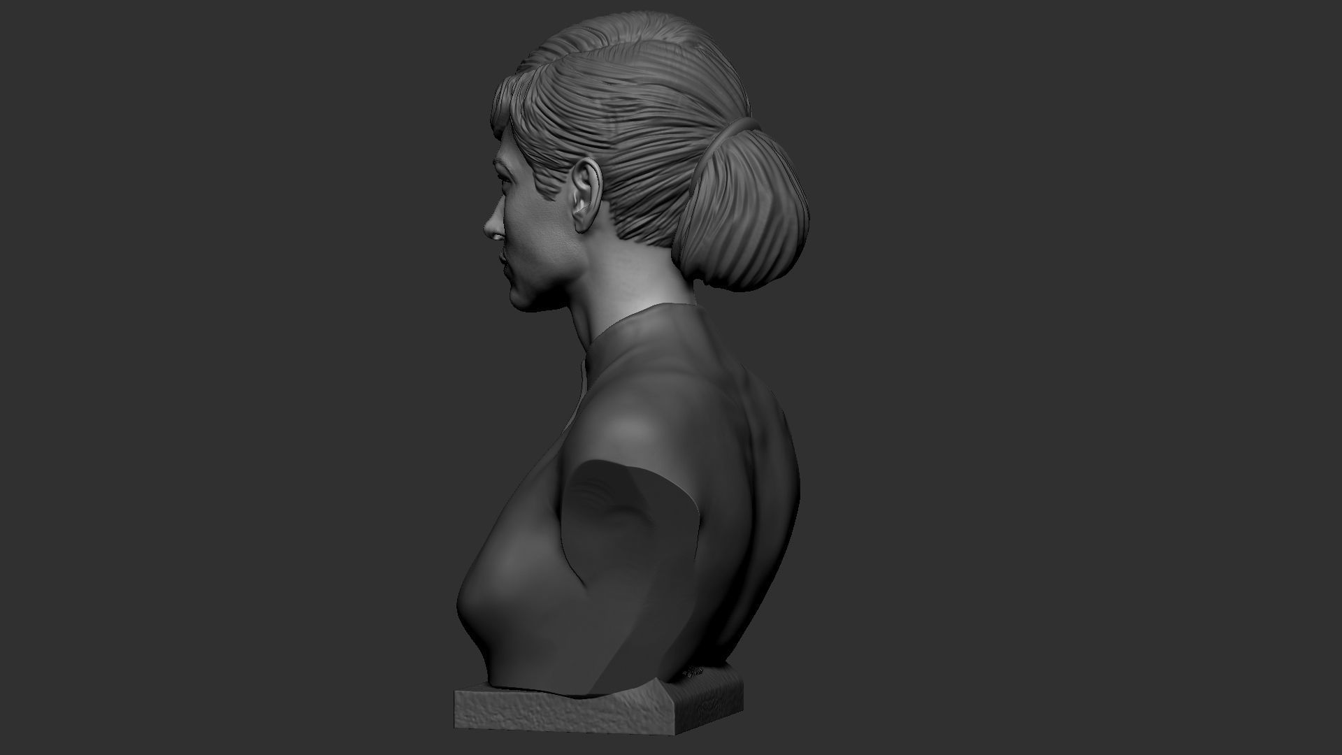 Audrey Hepburn  3D print model_36