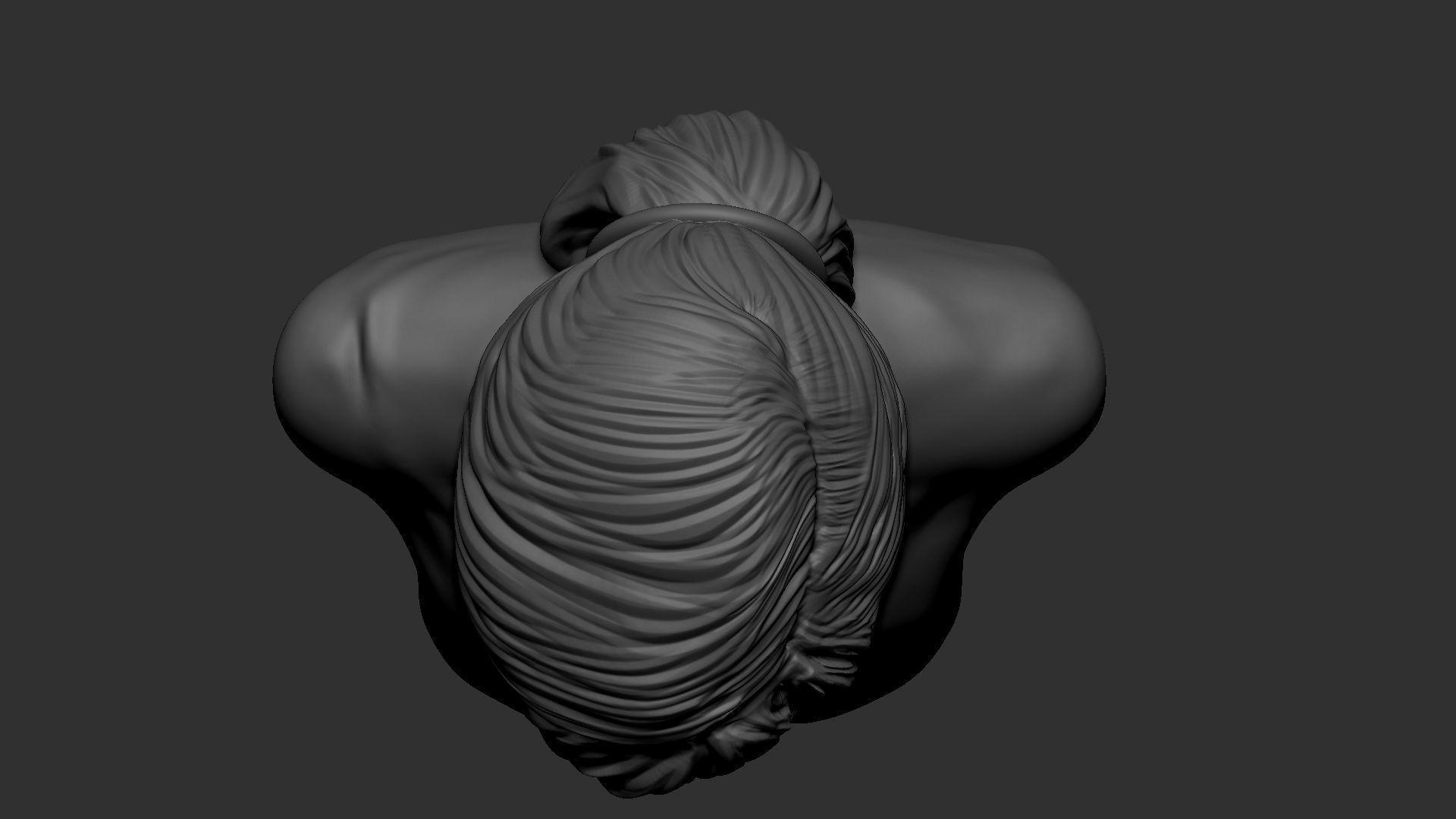 Audrey Hepburn  3D print model_21