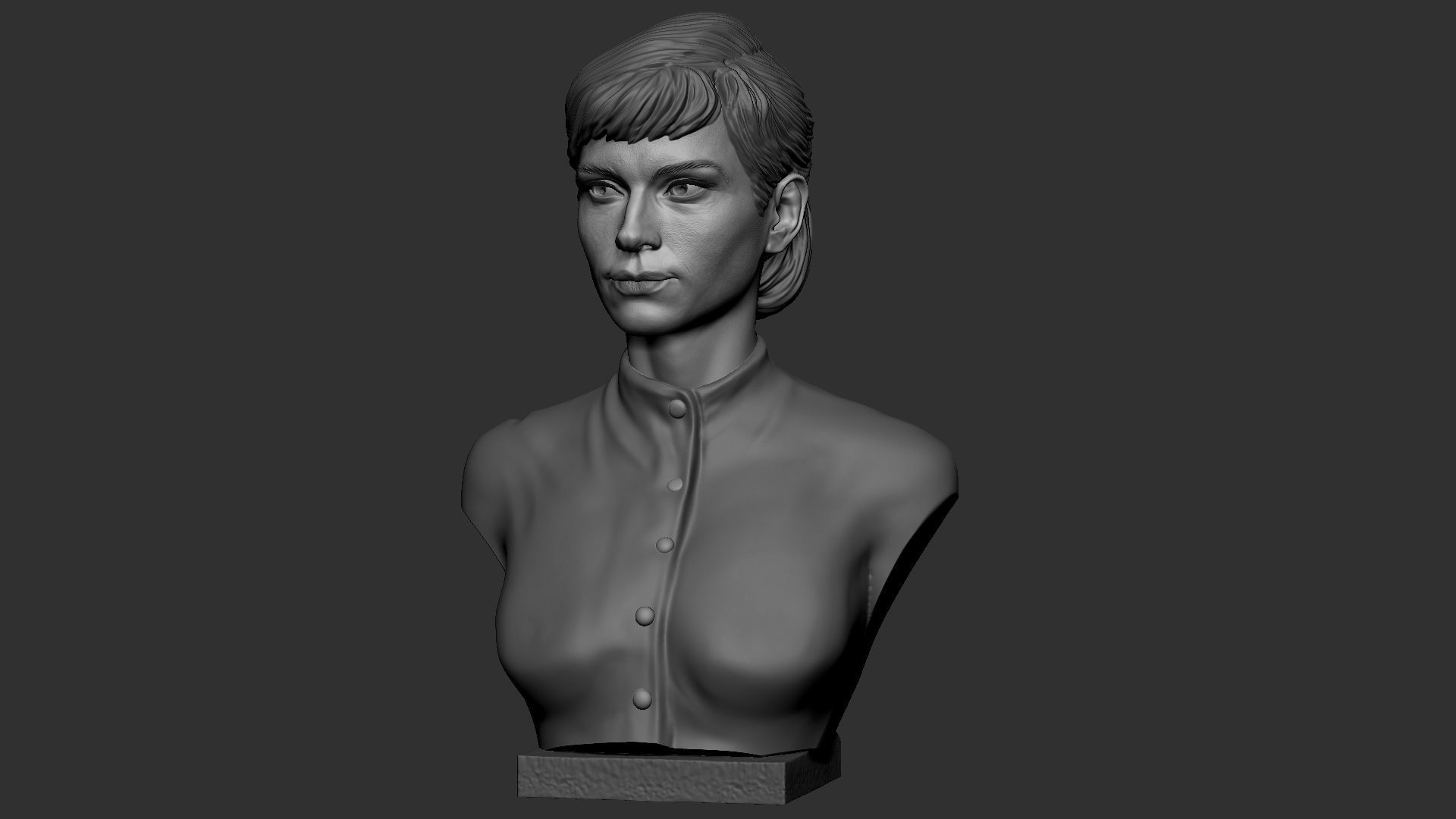 Audrey Hepburn  3D print model_13