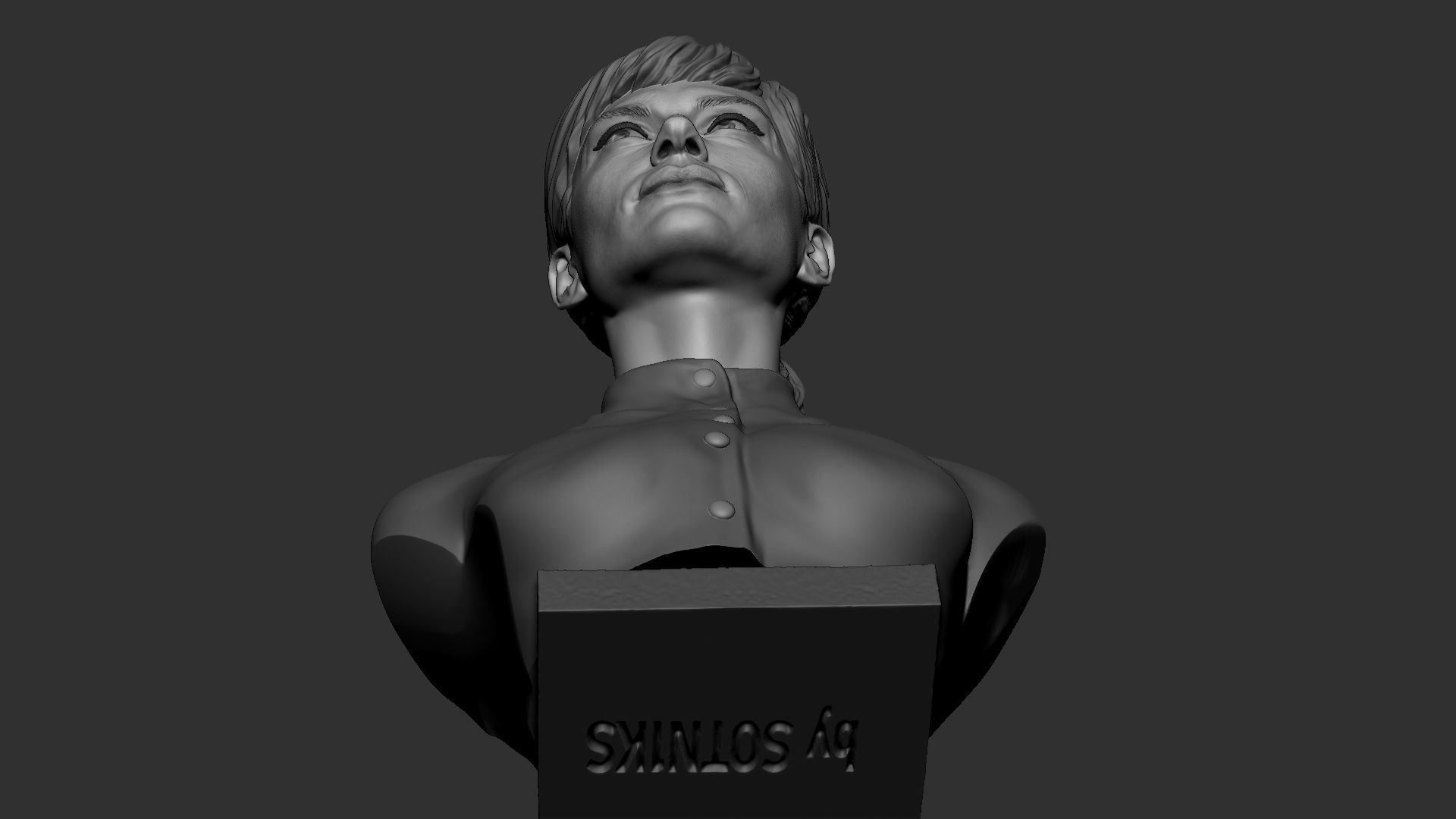 Audrey Hepburn  3D print model_22