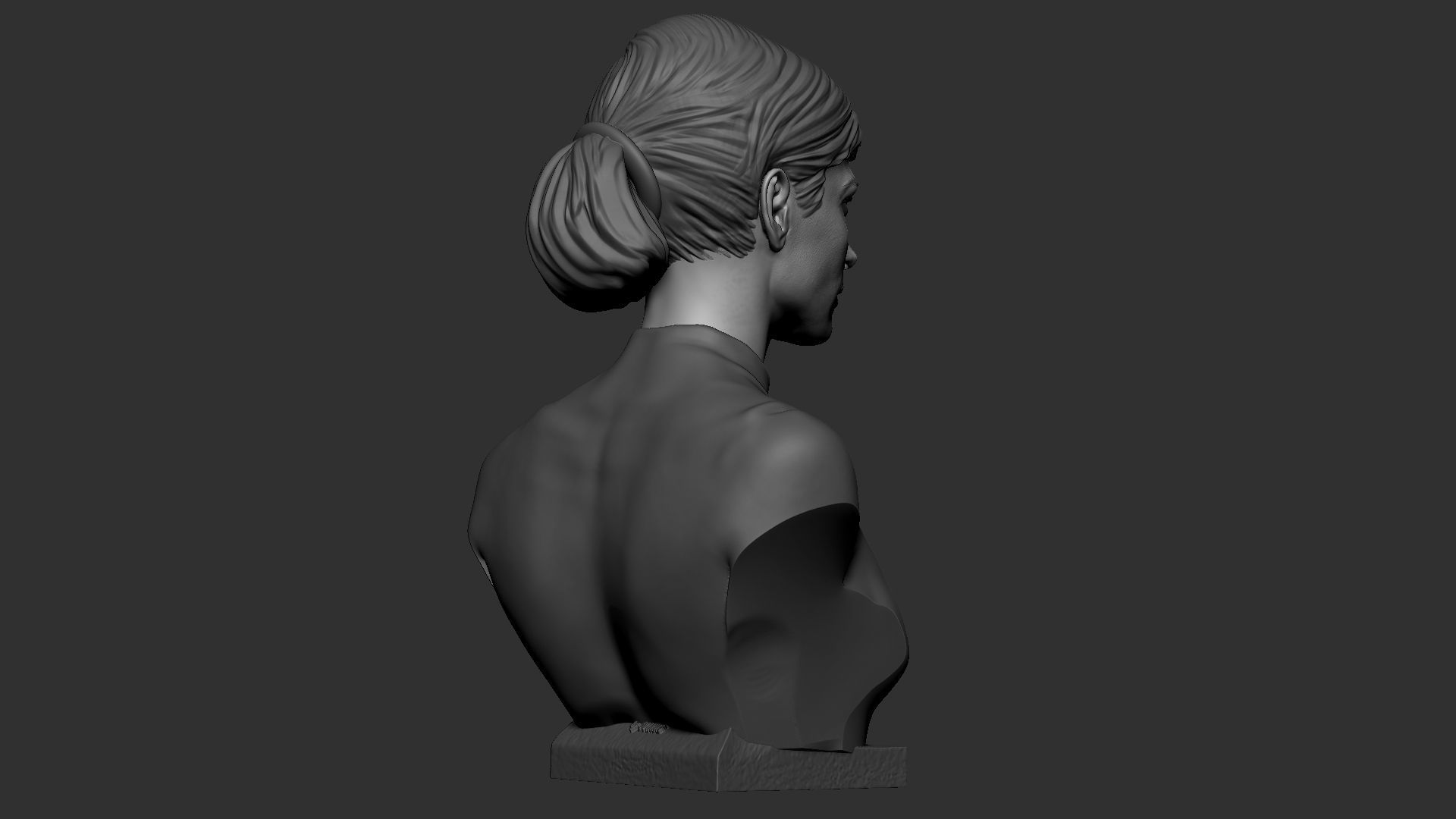 Audrey Hepburn  3D print model_8