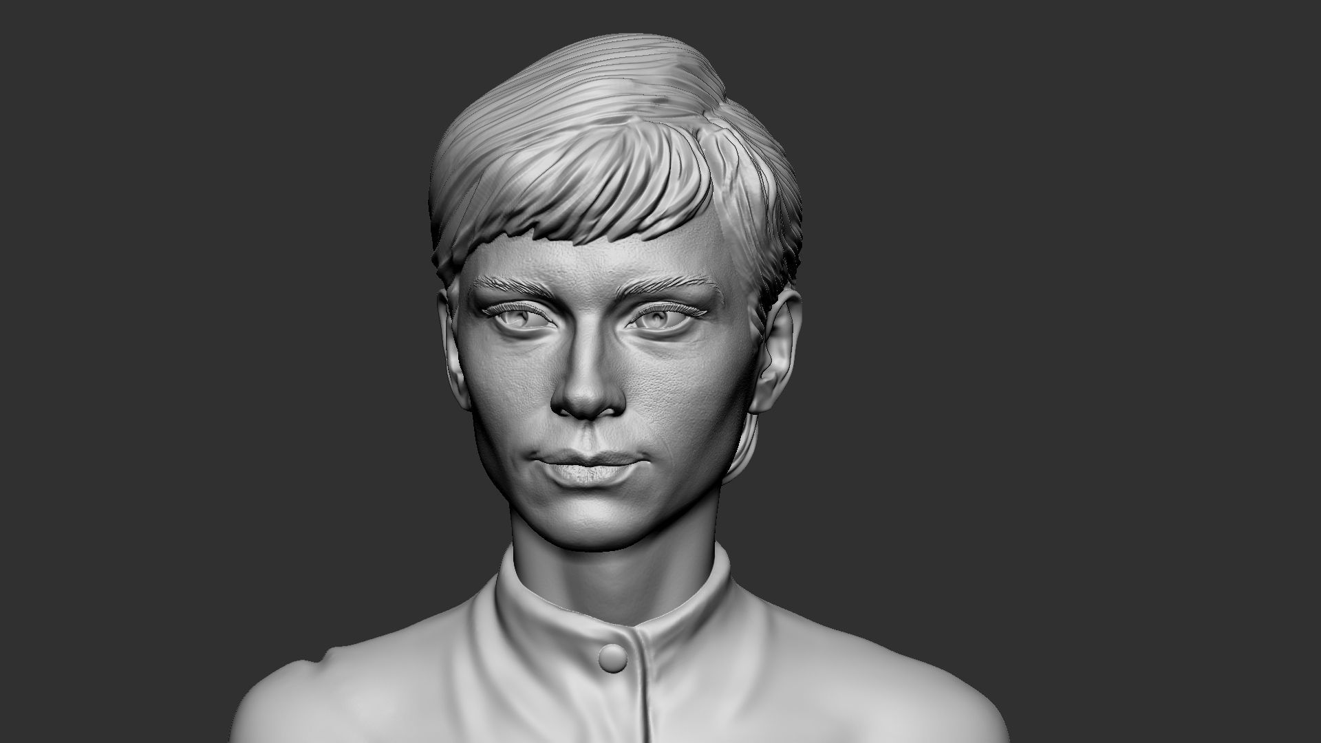 Audrey Hepburn  3D print model_27