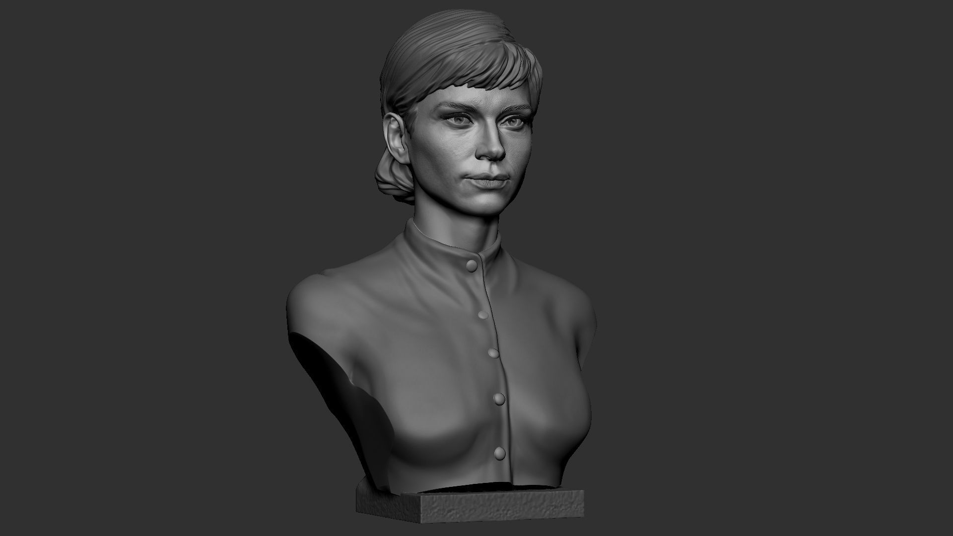 Audrey Hepburn  3D print model_14