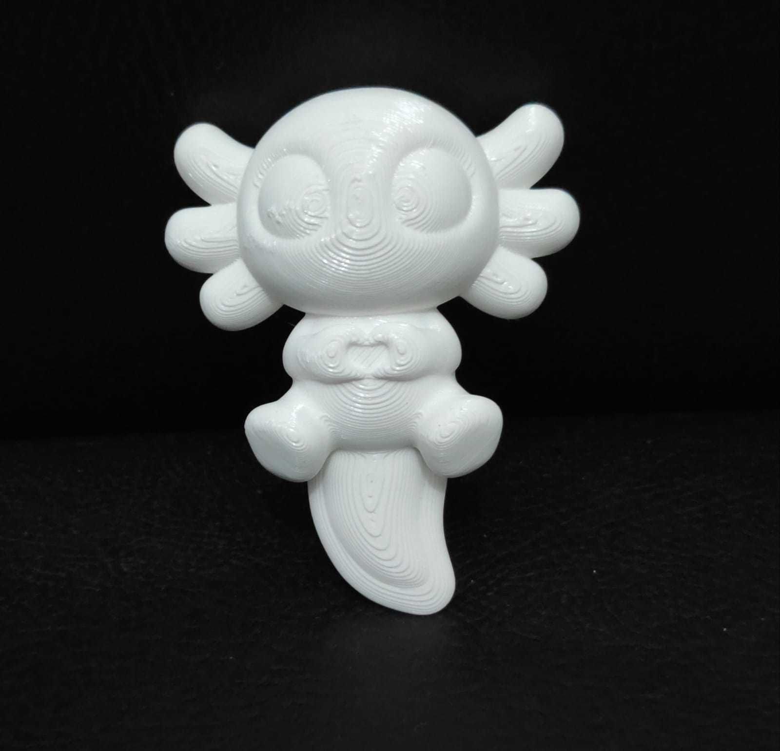 Axolotl Heart hand 3D print model_3