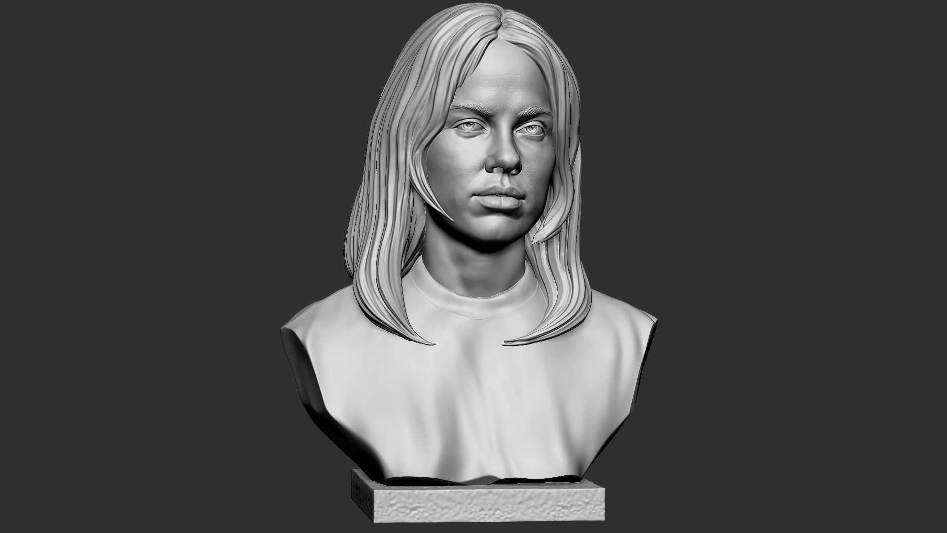 Billie Eilish 3D print model_16