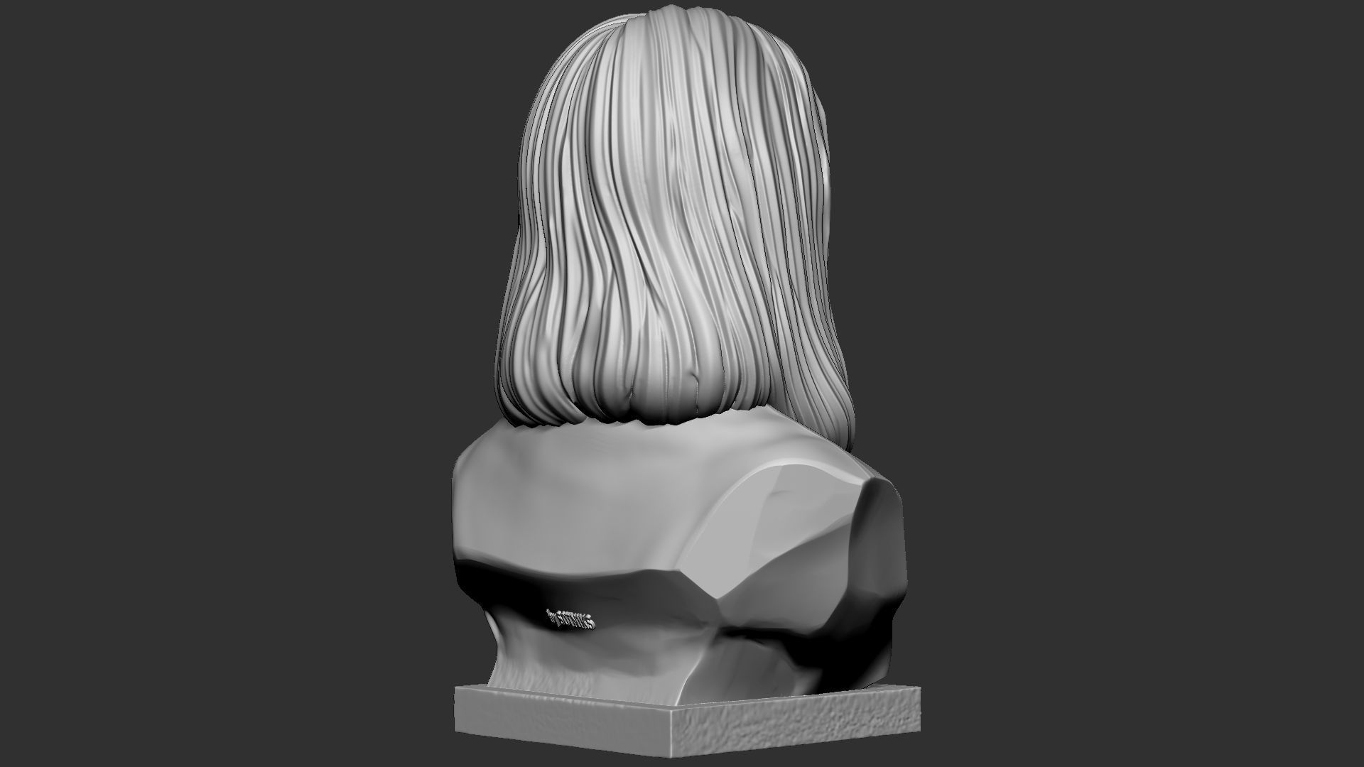 Billie Eilish 3D print model_9