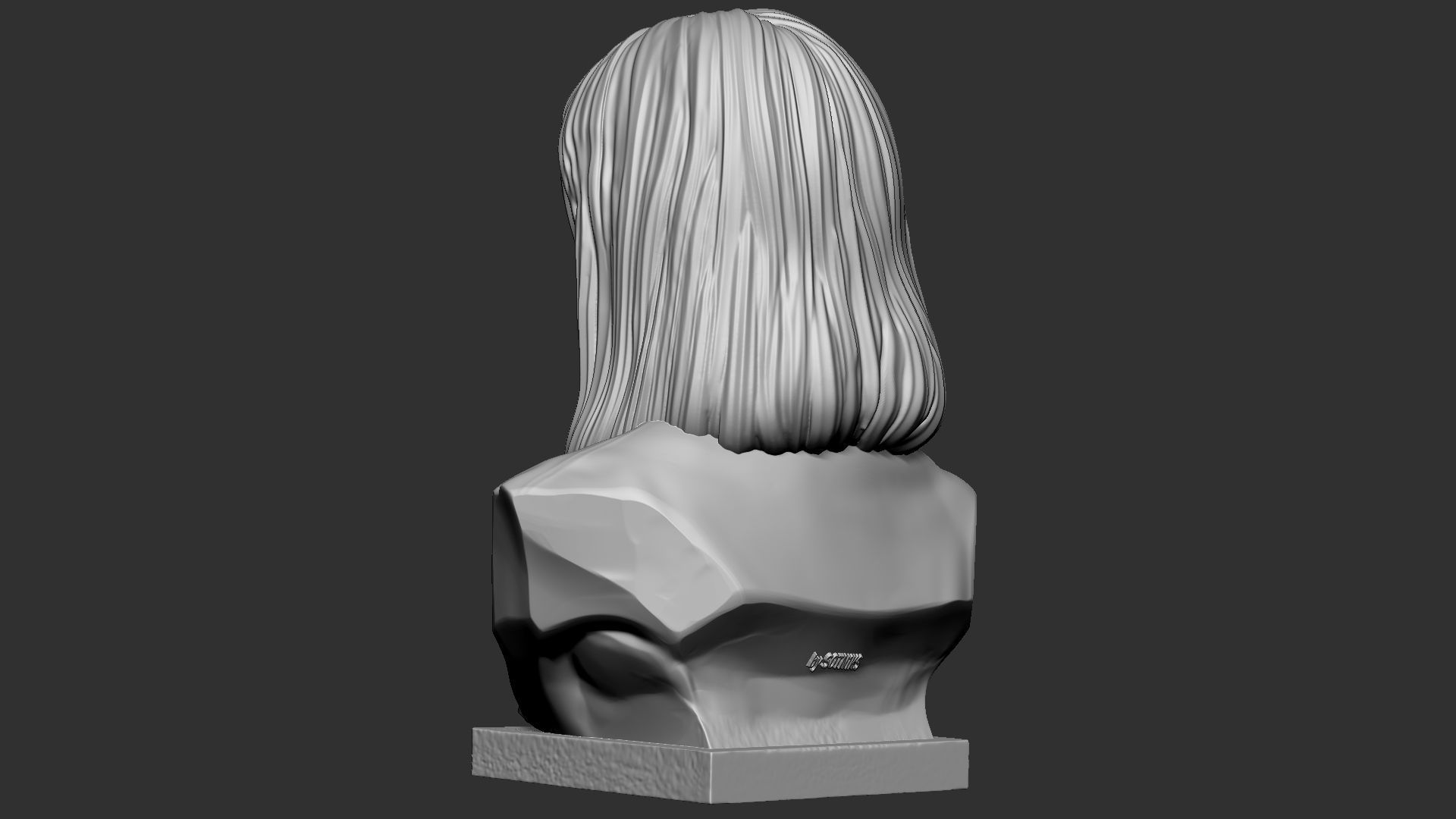 Billie Eilish 3D print model_4