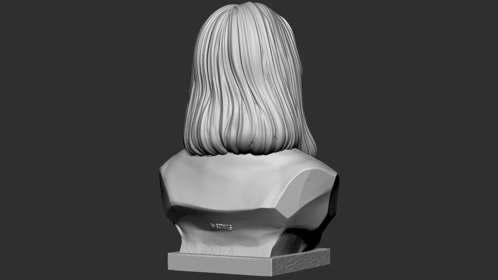 Billie Eilish 3D print model_8