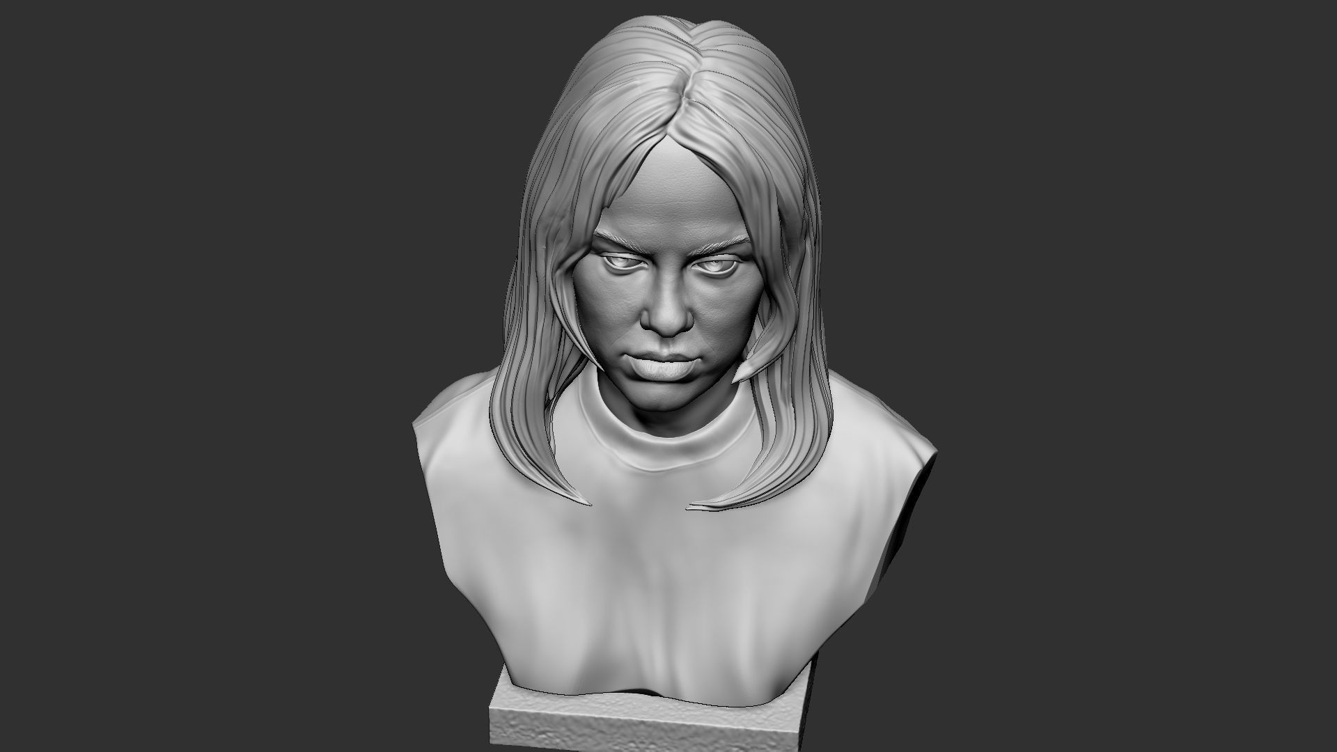 Billie Eilish 3D print model_17
