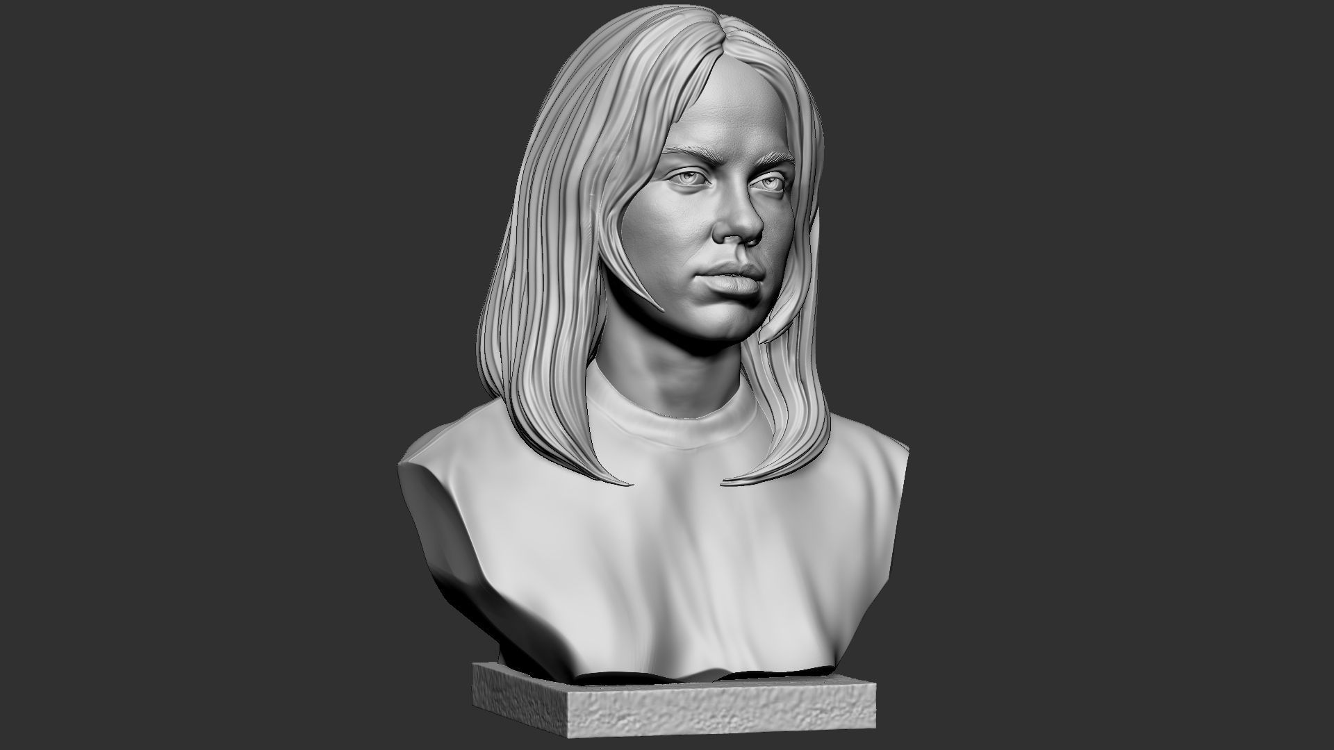Billie Eilish 3D print model_15