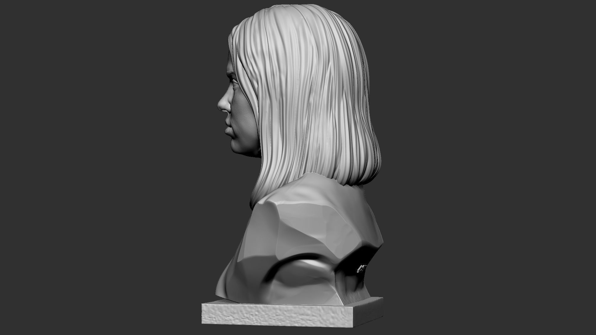 Billie Eilish 3D print model_35
