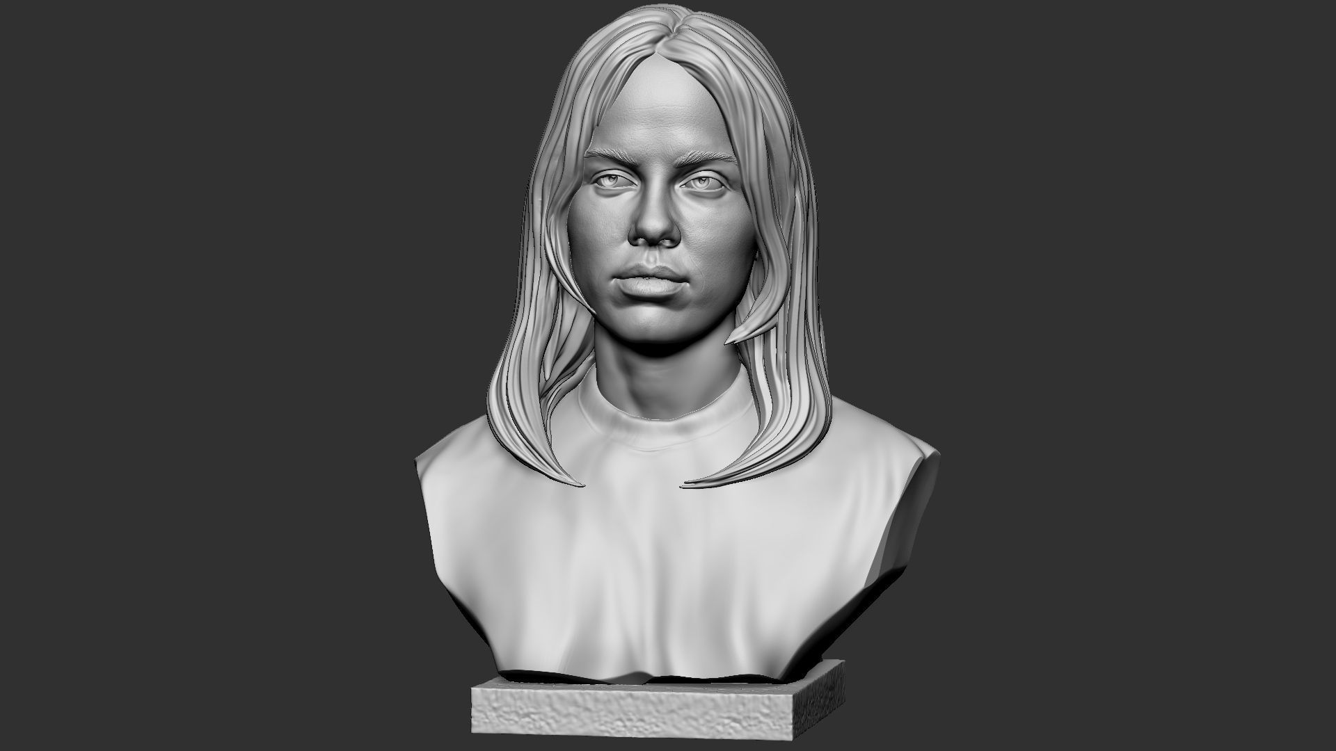 Billie Eilish 3D print model_14