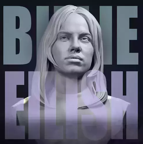 Billie Eilish  3D print model