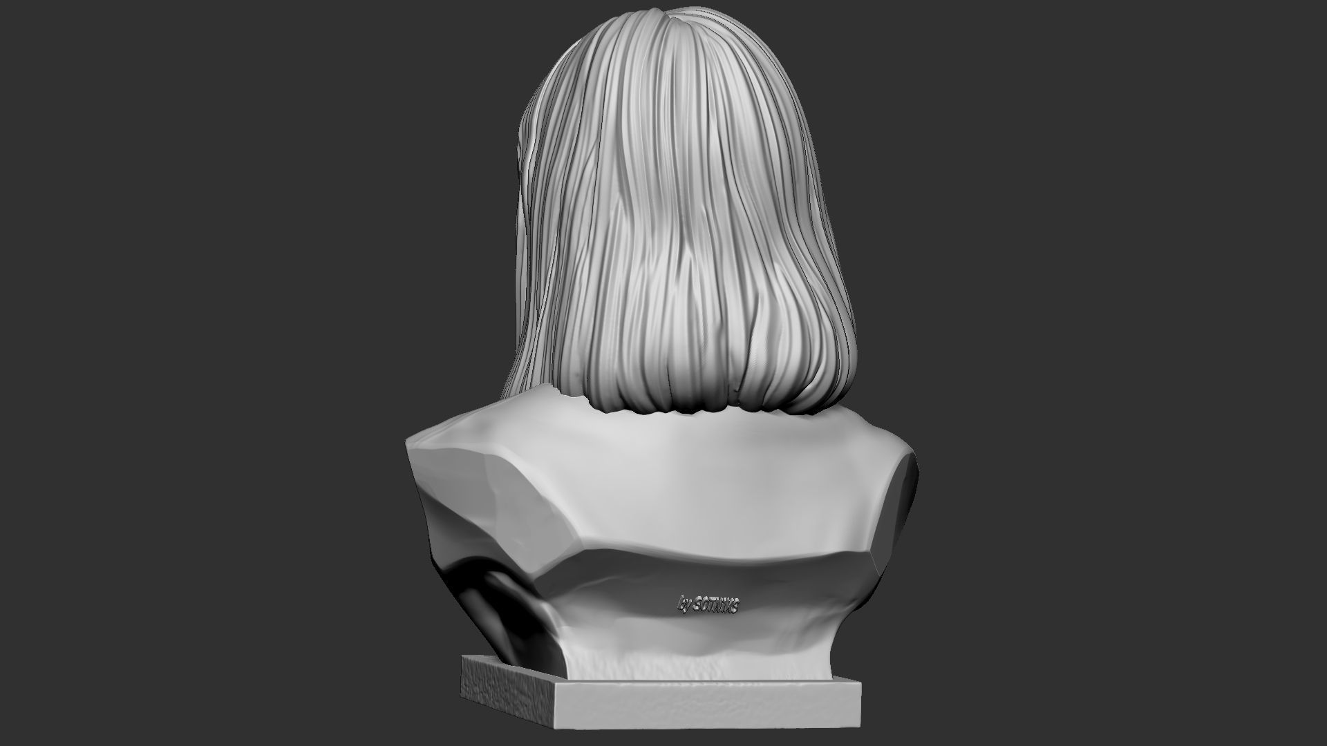Billie Eilish 3D print model_5