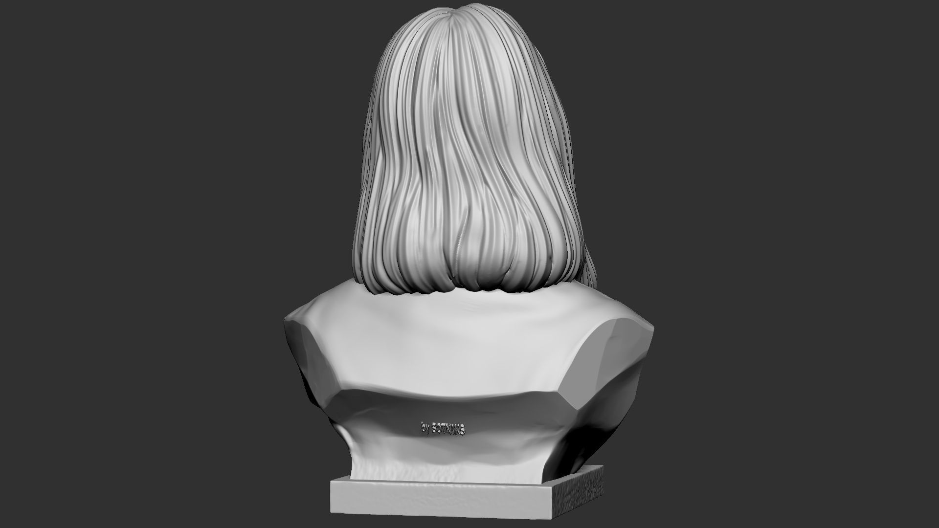Billie Eilish 3D print model_7