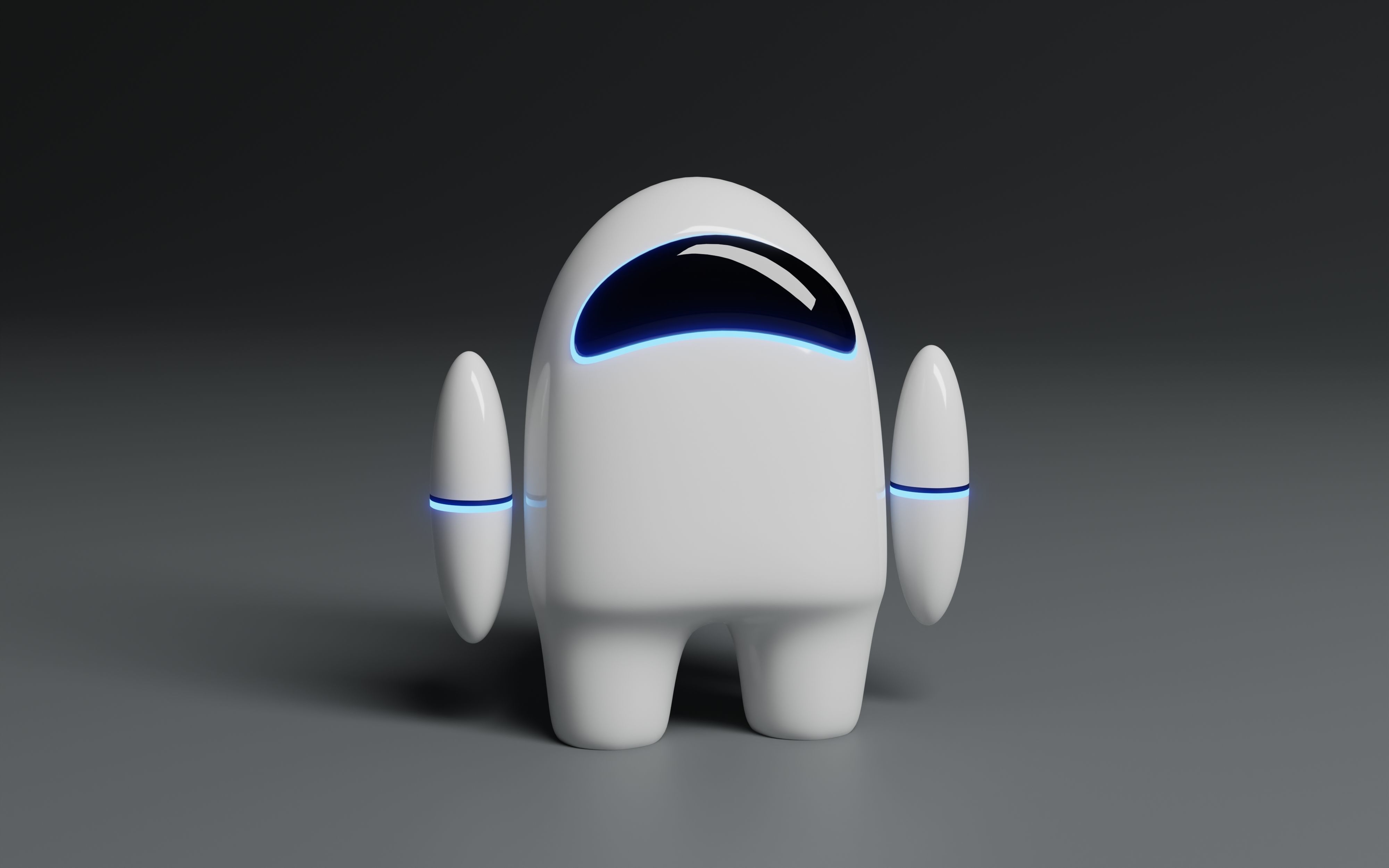 among us 3d robot model 3D model_2