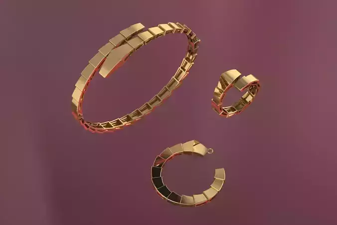 Woman Bracelet Ring and Pendant  new design 