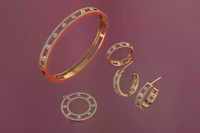 new design bracelet ring earrings pendant 