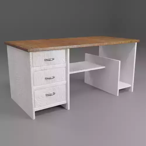 Wooden desk