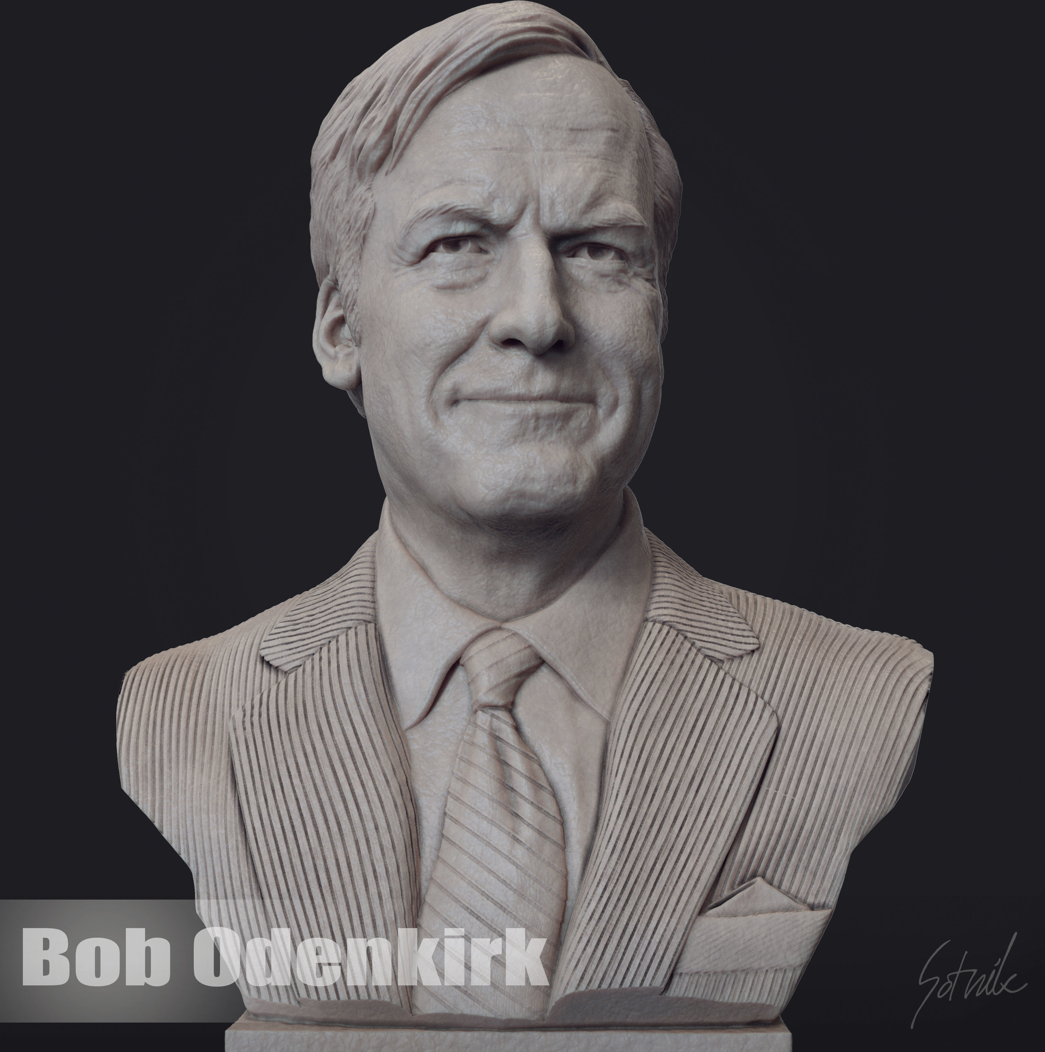 Bob Odenkirk 3D print model_2