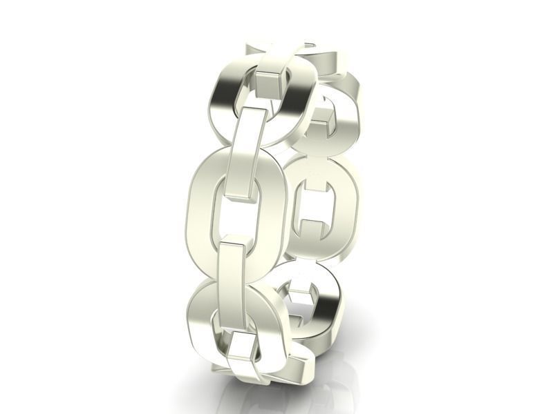 Chain Ring 3D print model_1