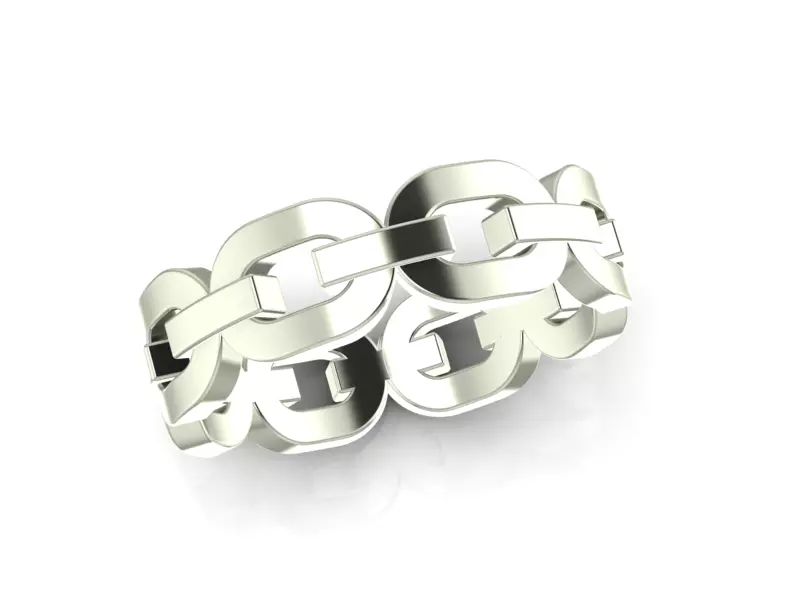 Chain Ring 3D print model_0