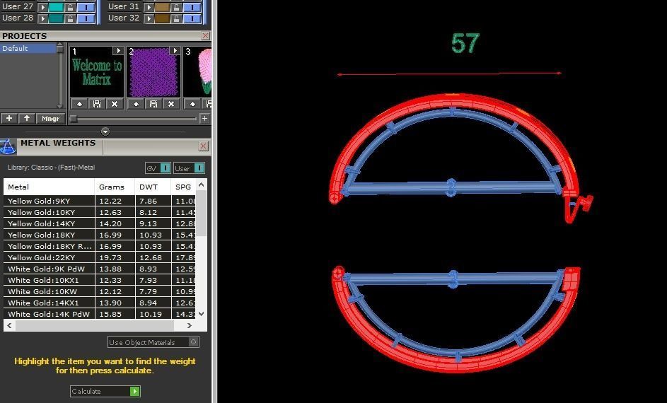 love bracelet 3D print model_5