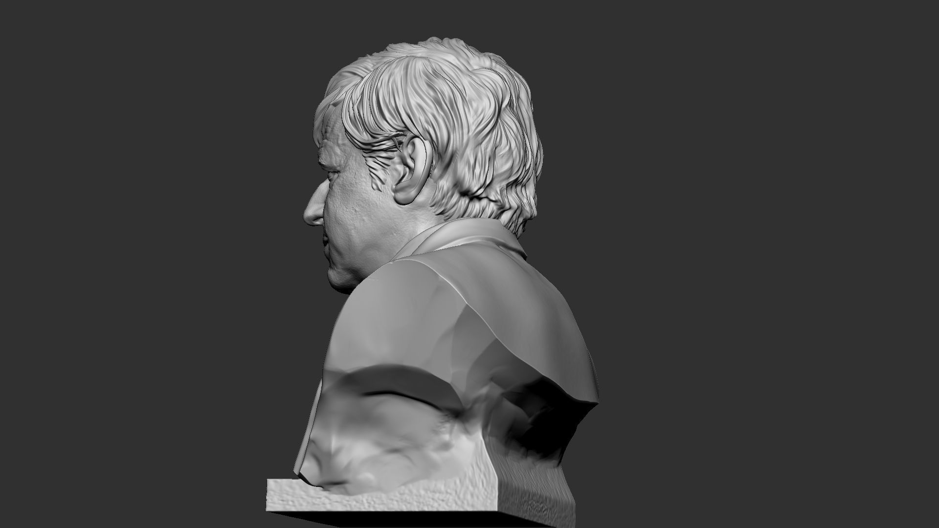 Boris Johnson 3D print model_42