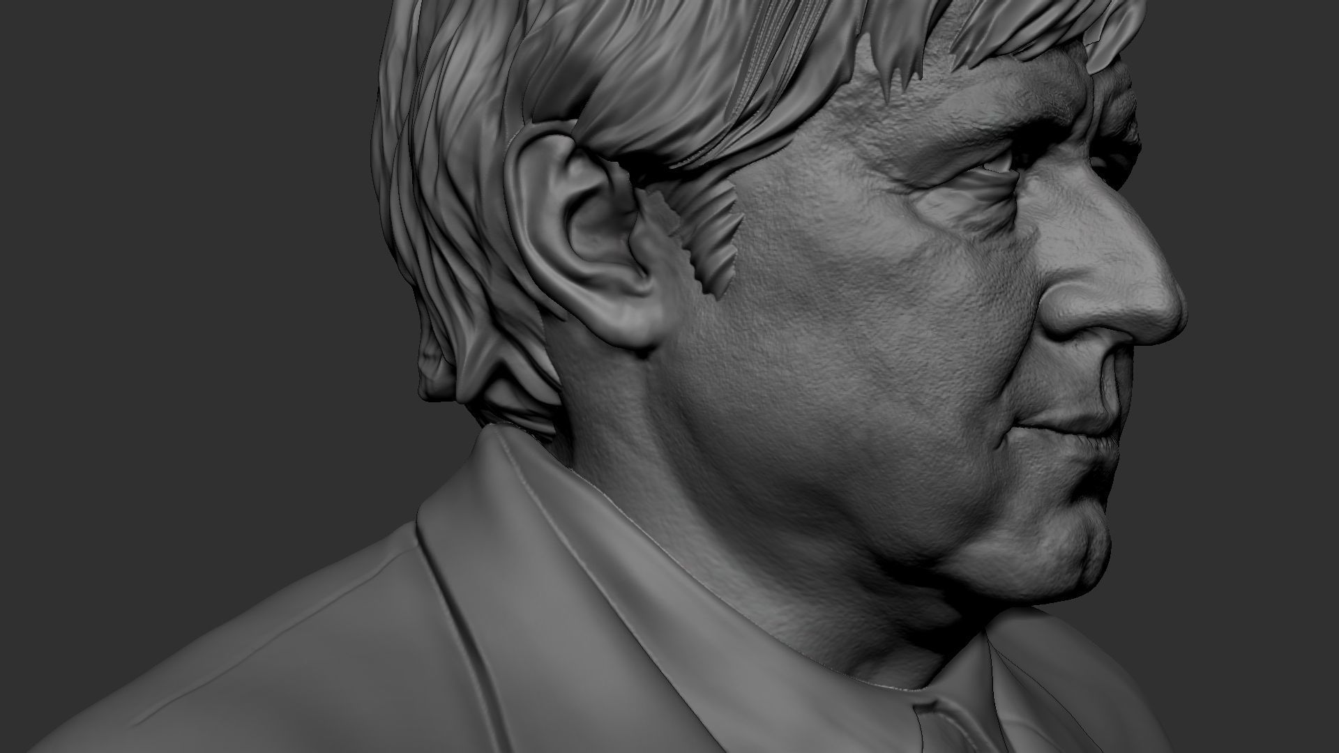 Boris Johnson 3D print model_37
