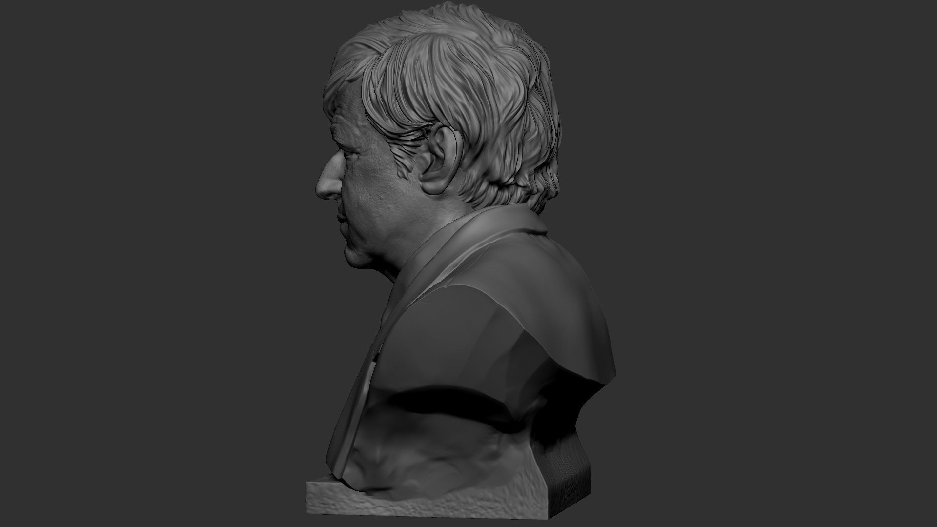 Boris Johnson 3D print model_5