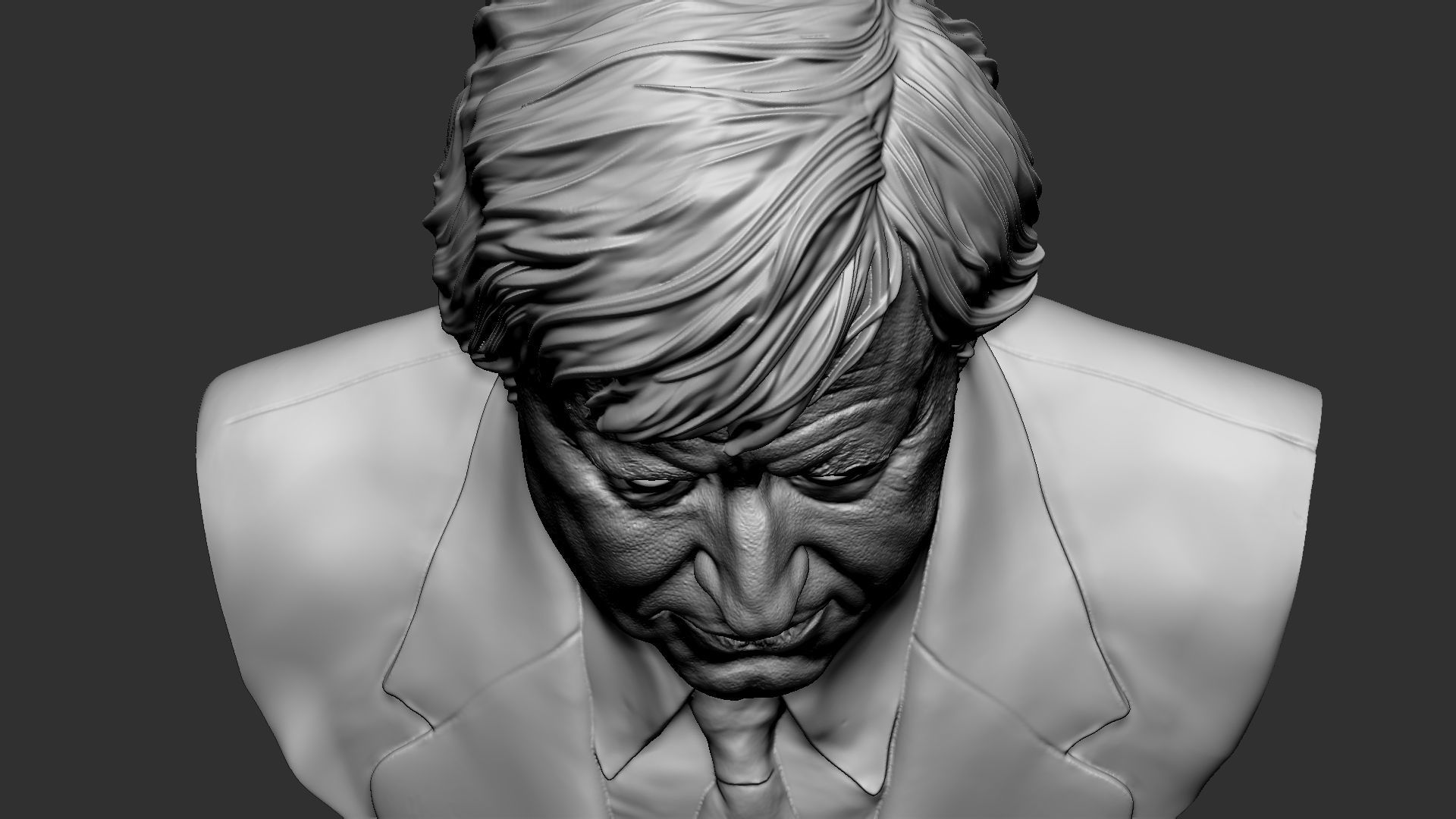 Boris Johnson 3D print model_46
