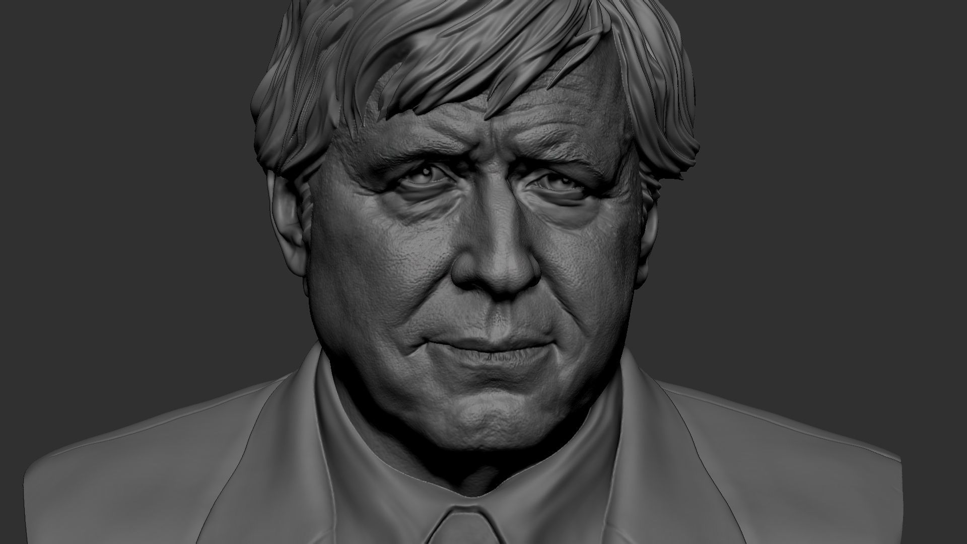 Boris Johnson 3D print model_24
