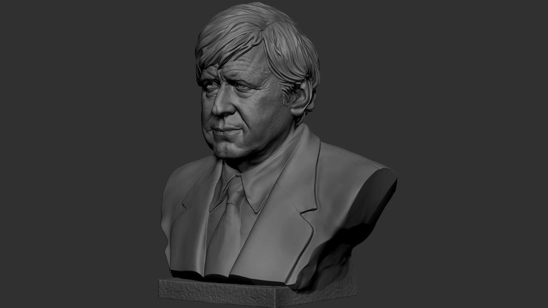 Boris Johnson 3D print model_36