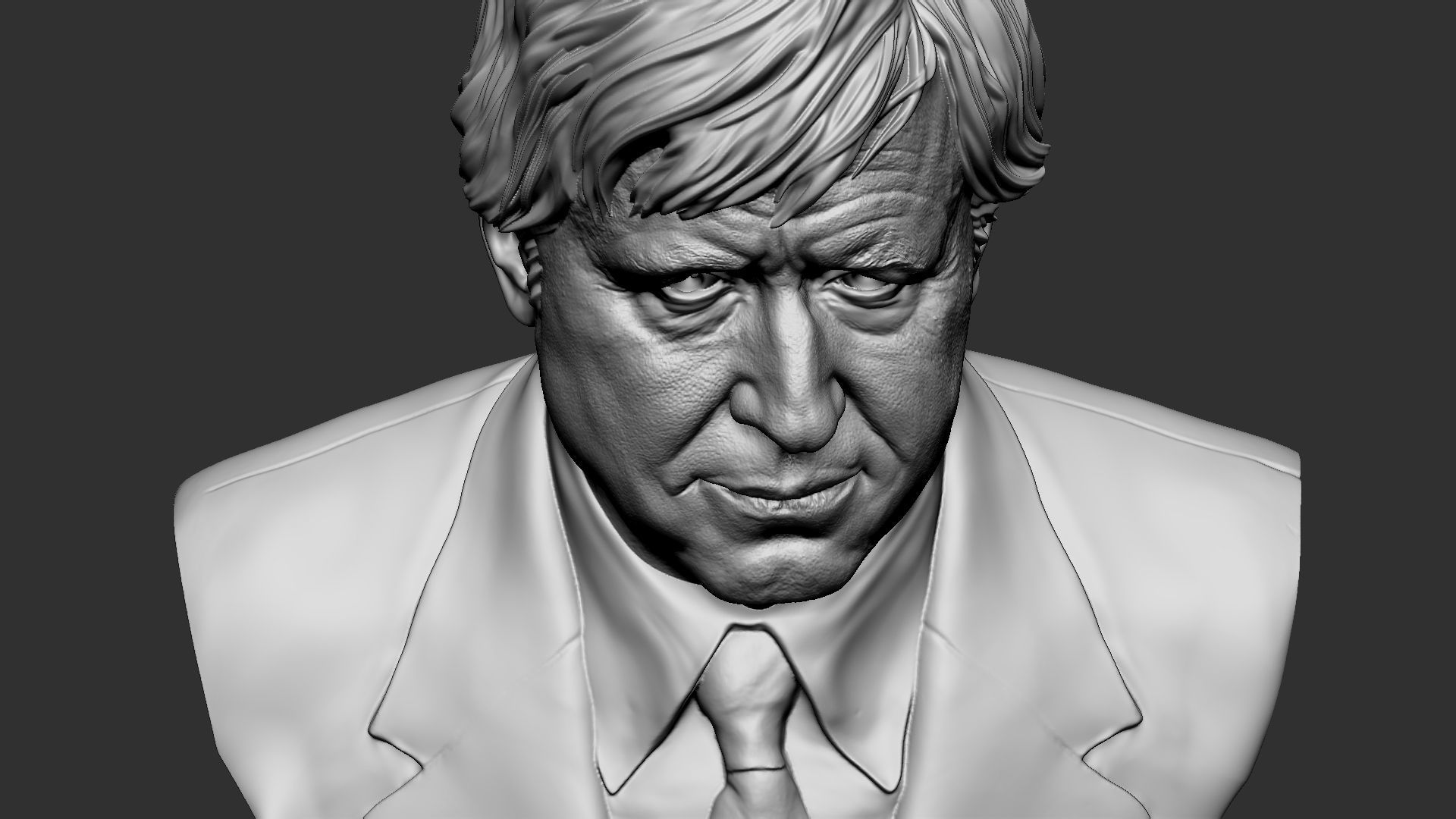 Boris Johnson 3D print model_48