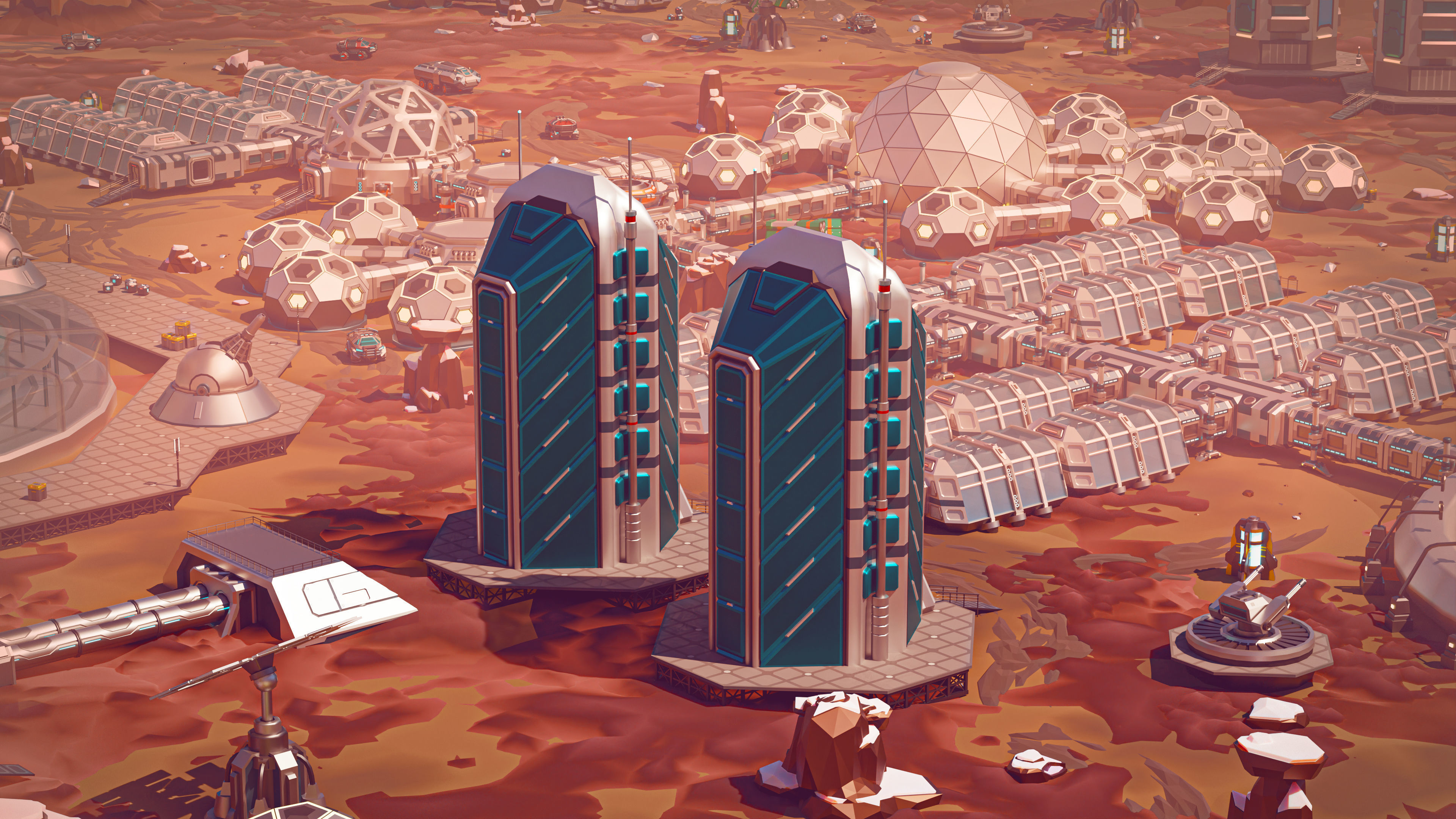 Space Station 2 Low-poly 3D model_17