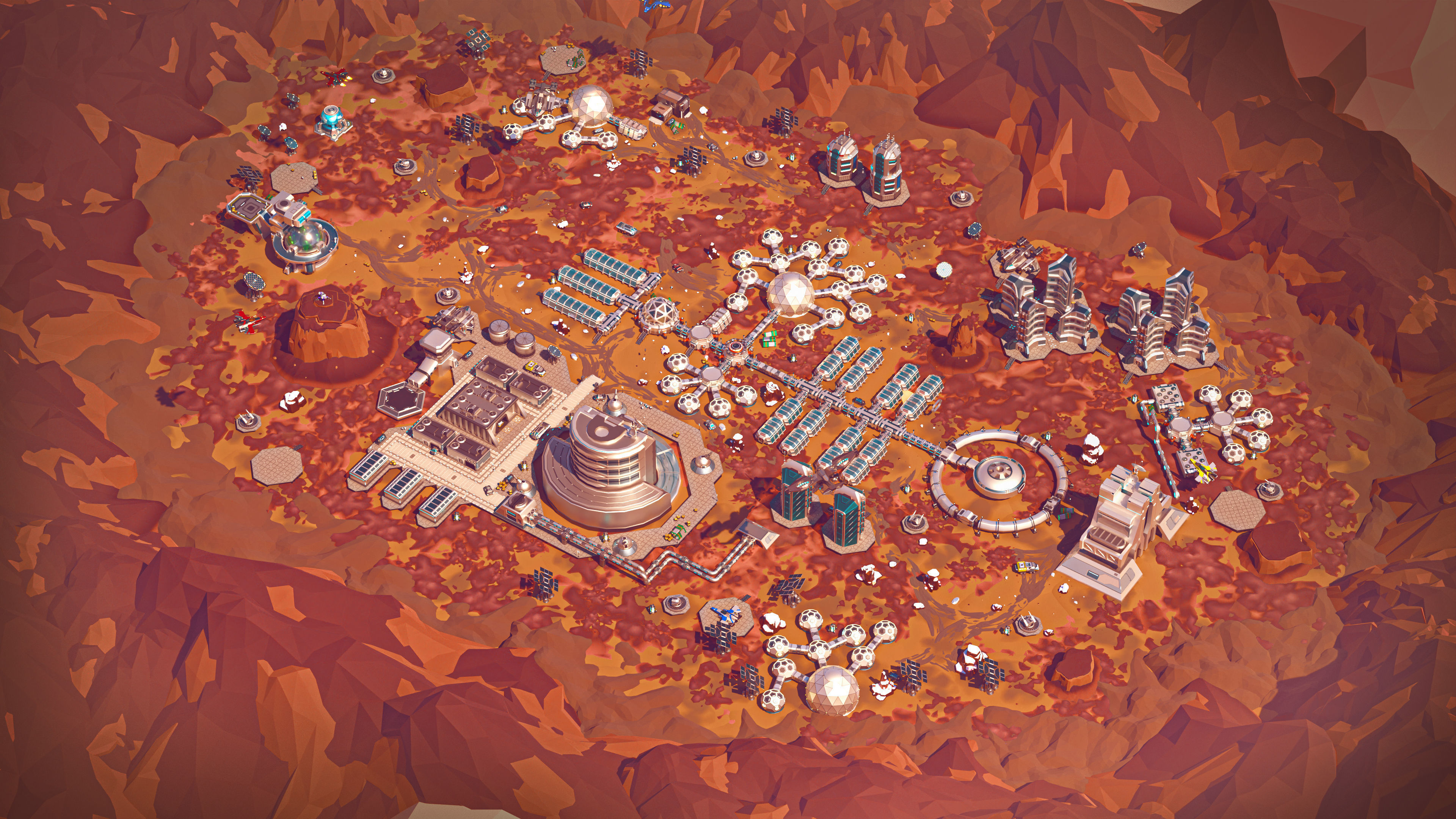 Space Station 2 Low-poly 3D model_29