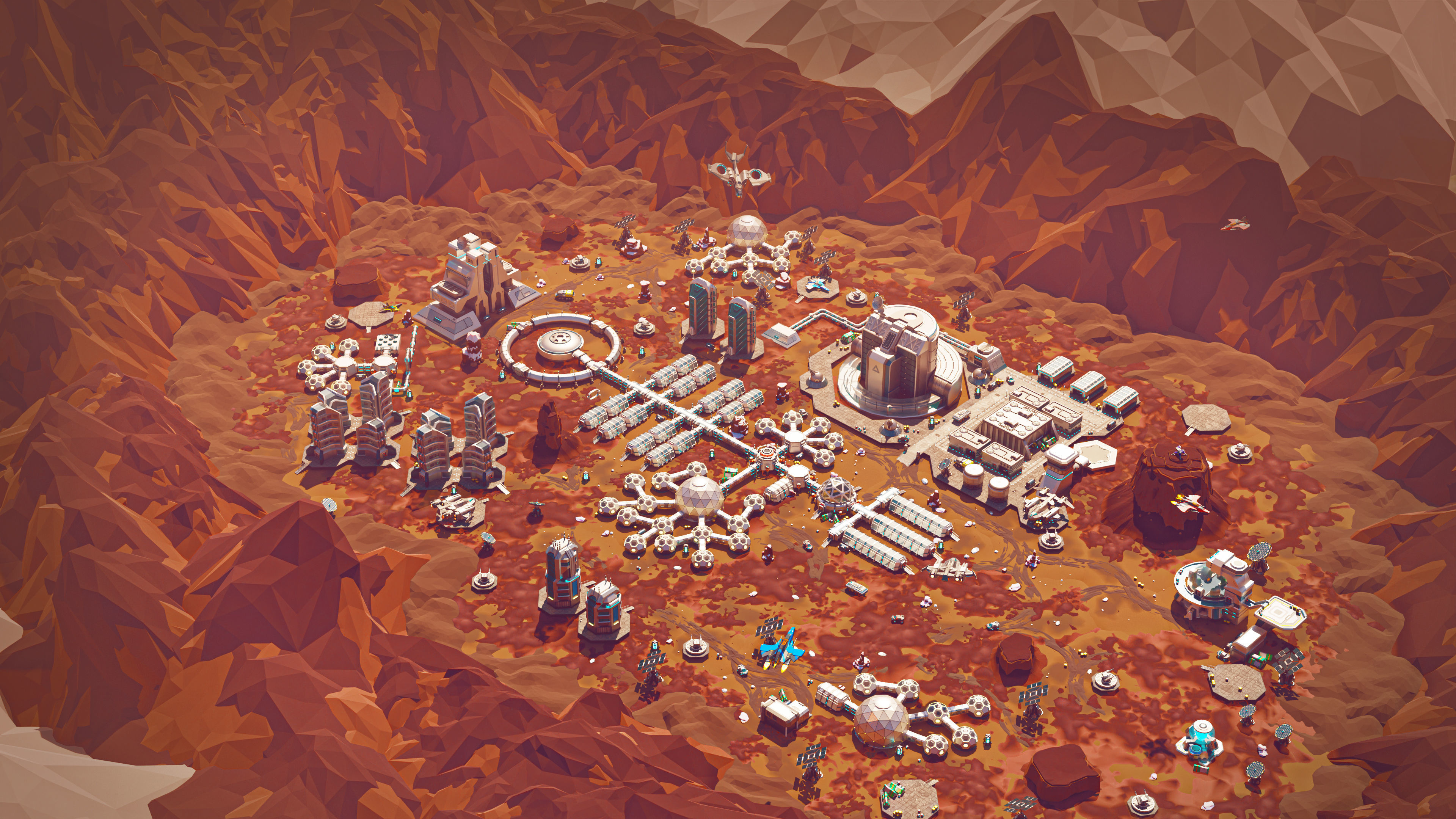 Space Station 2 Low-poly 3D model_24