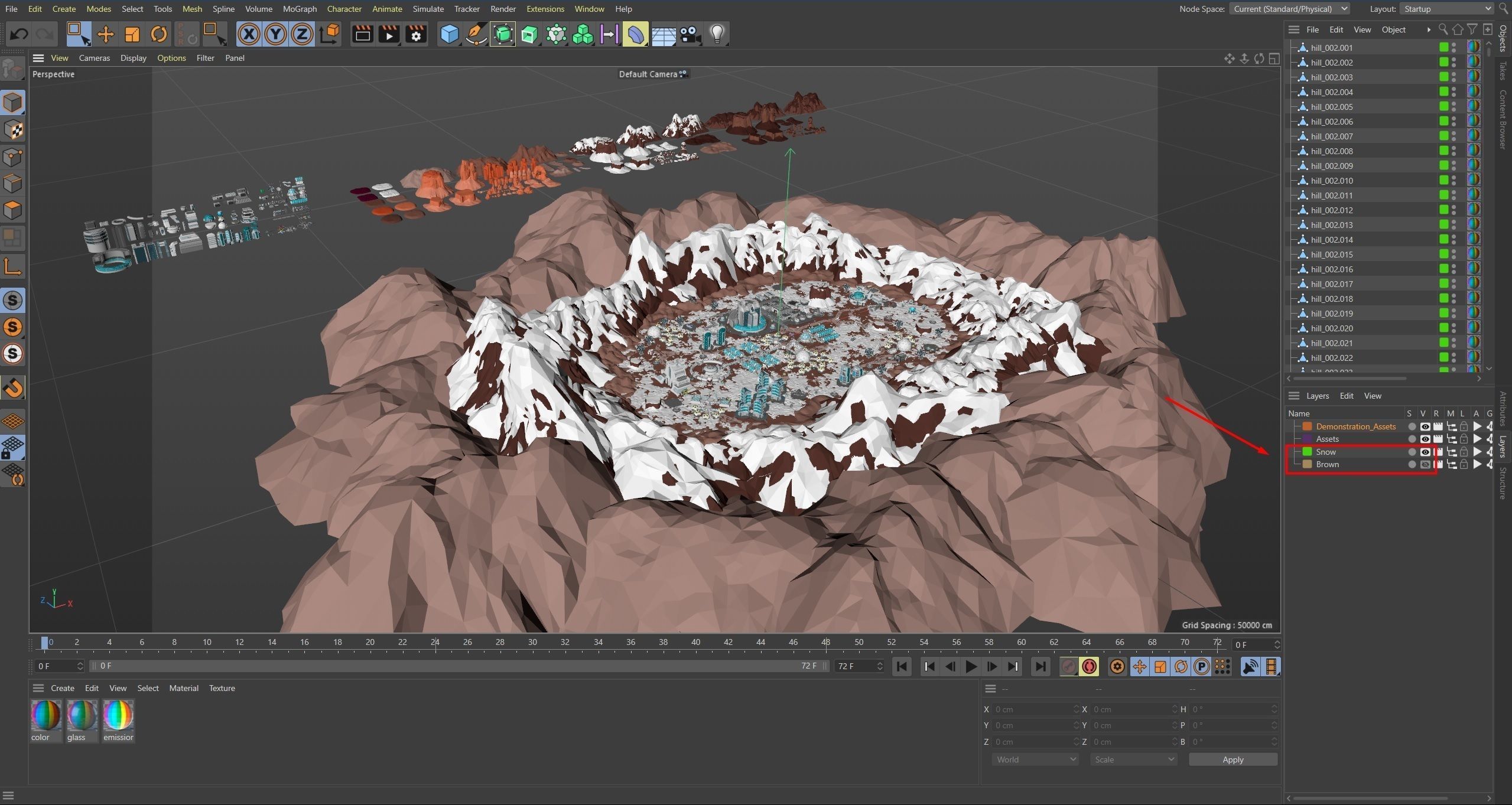 Space Station 2 Low-poly 3D model_35