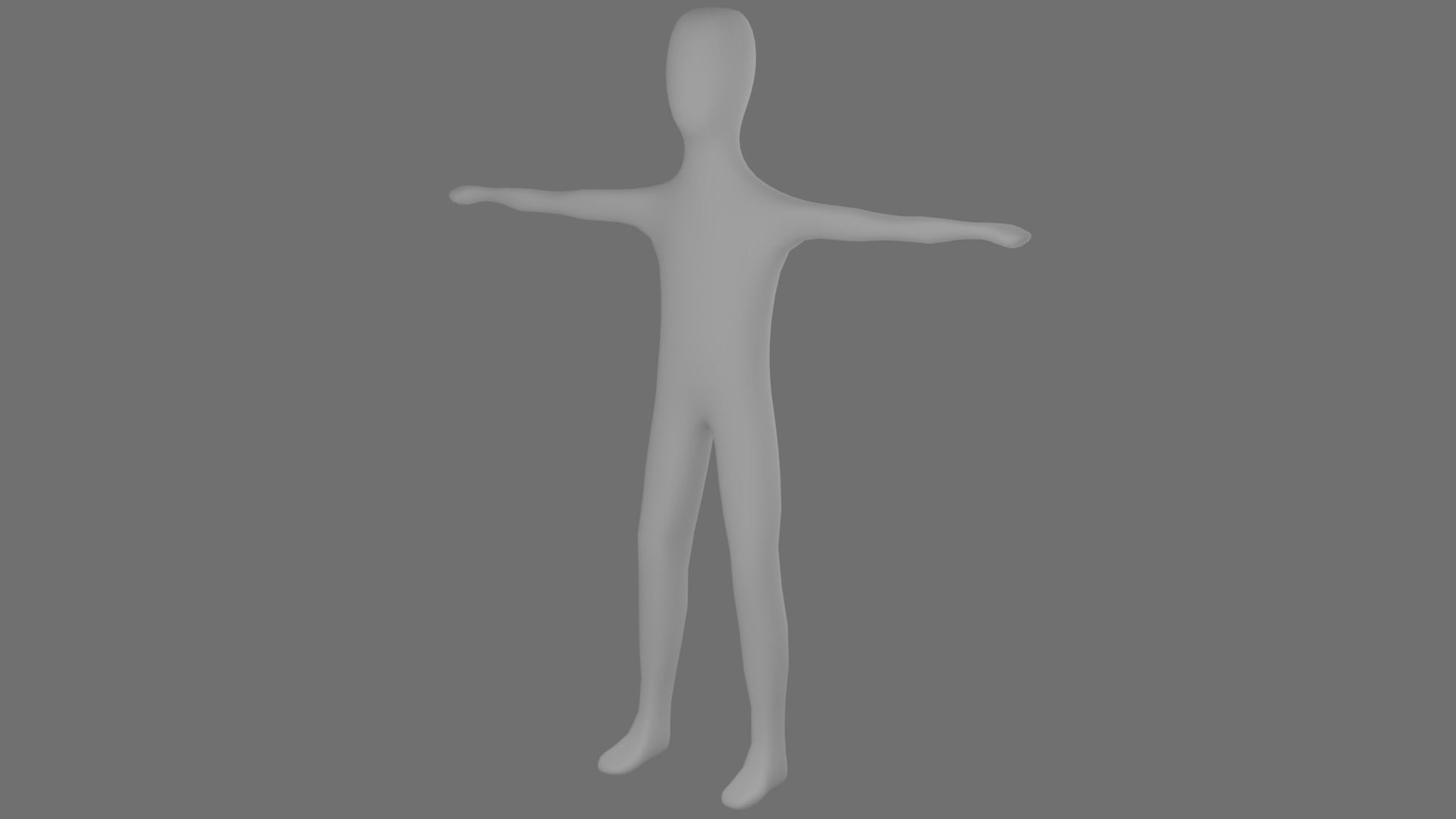 low-poly human characters Free low-poly 3D model_2