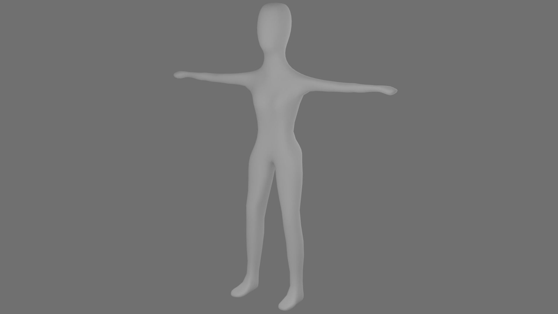 low-poly human characters Free low-poly 3D model_1