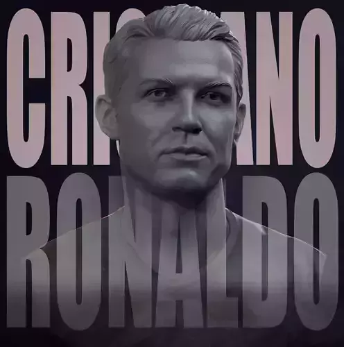Cristiano Ronaldo 3D print model