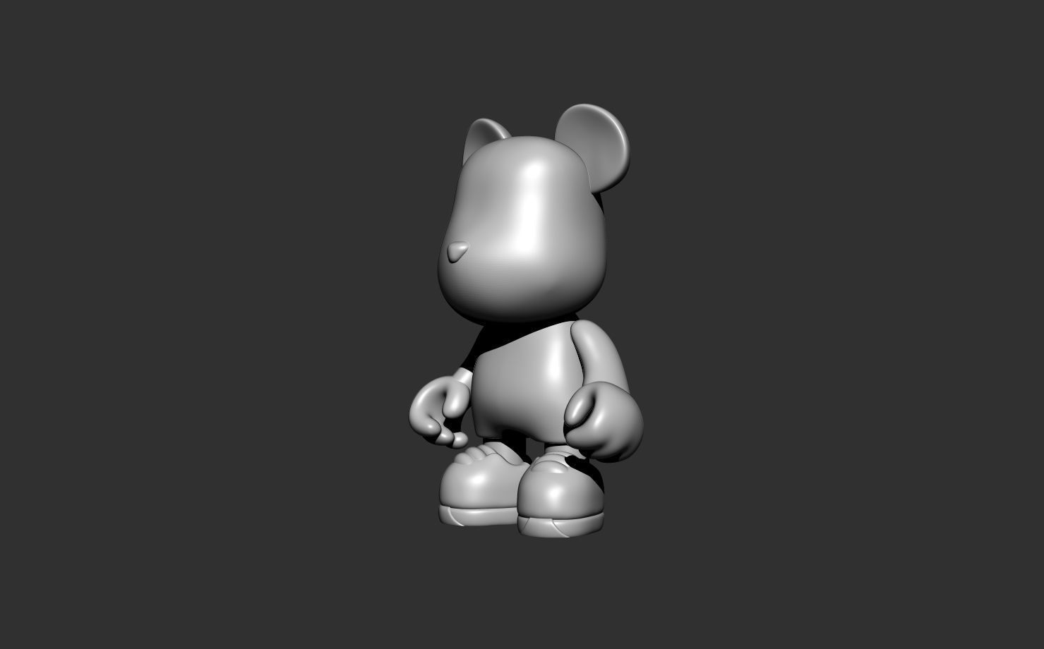 Super Bear Toy 3D print model_1