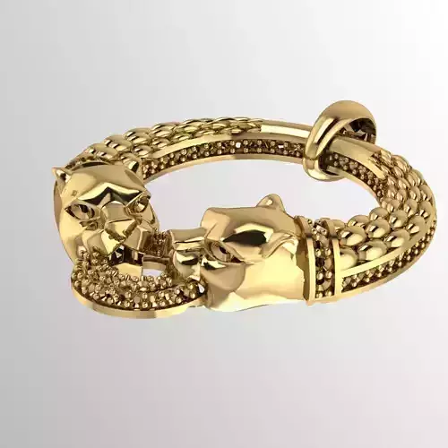 new design pendant tiger 002 3D print model