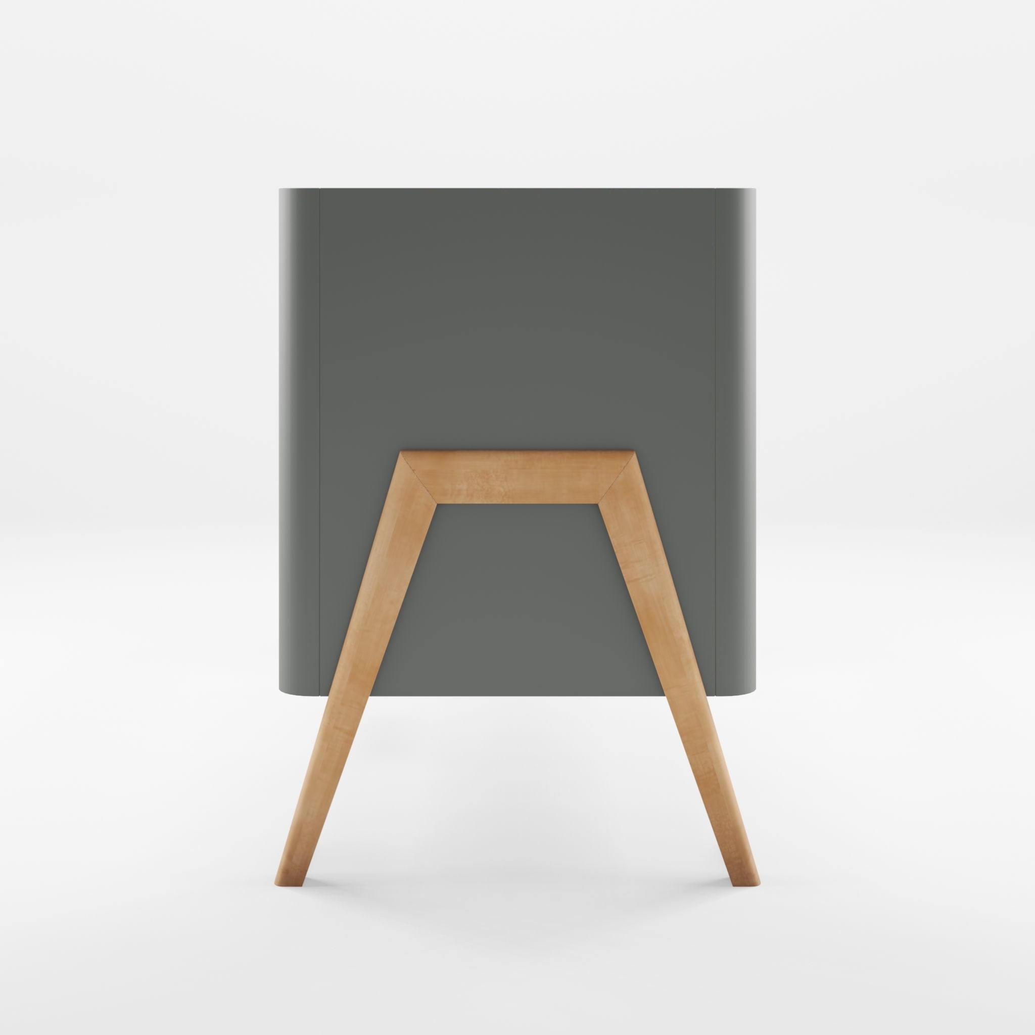 3D Model of Troll crib Torsten Seal Gray Low-poly 3D model_3