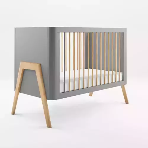 3D Model of  Troll crib Torsten Seal Gray