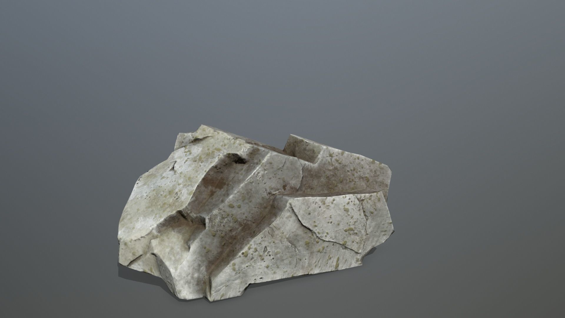 Rock Set 5 Low-poly 3D model_14