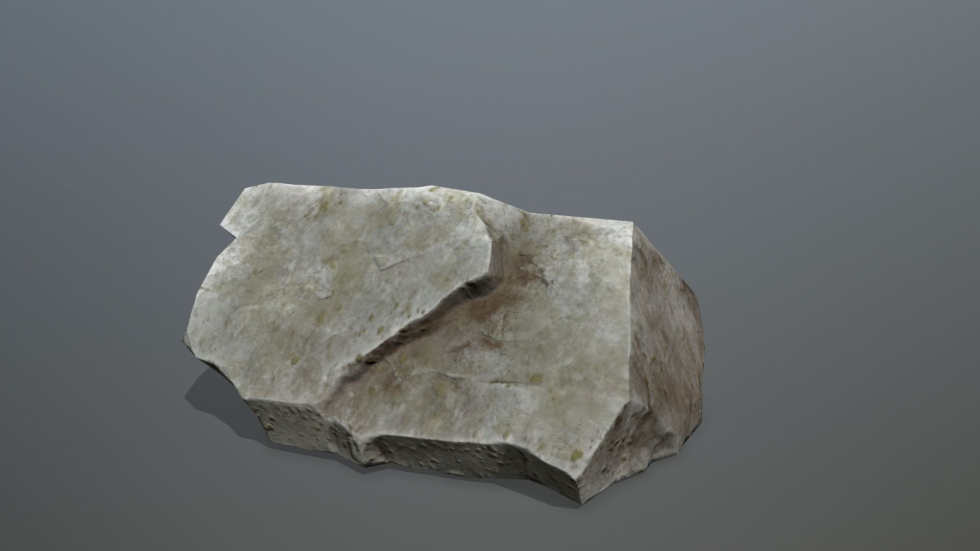 Rock Set 5 Low-poly 3D model_11