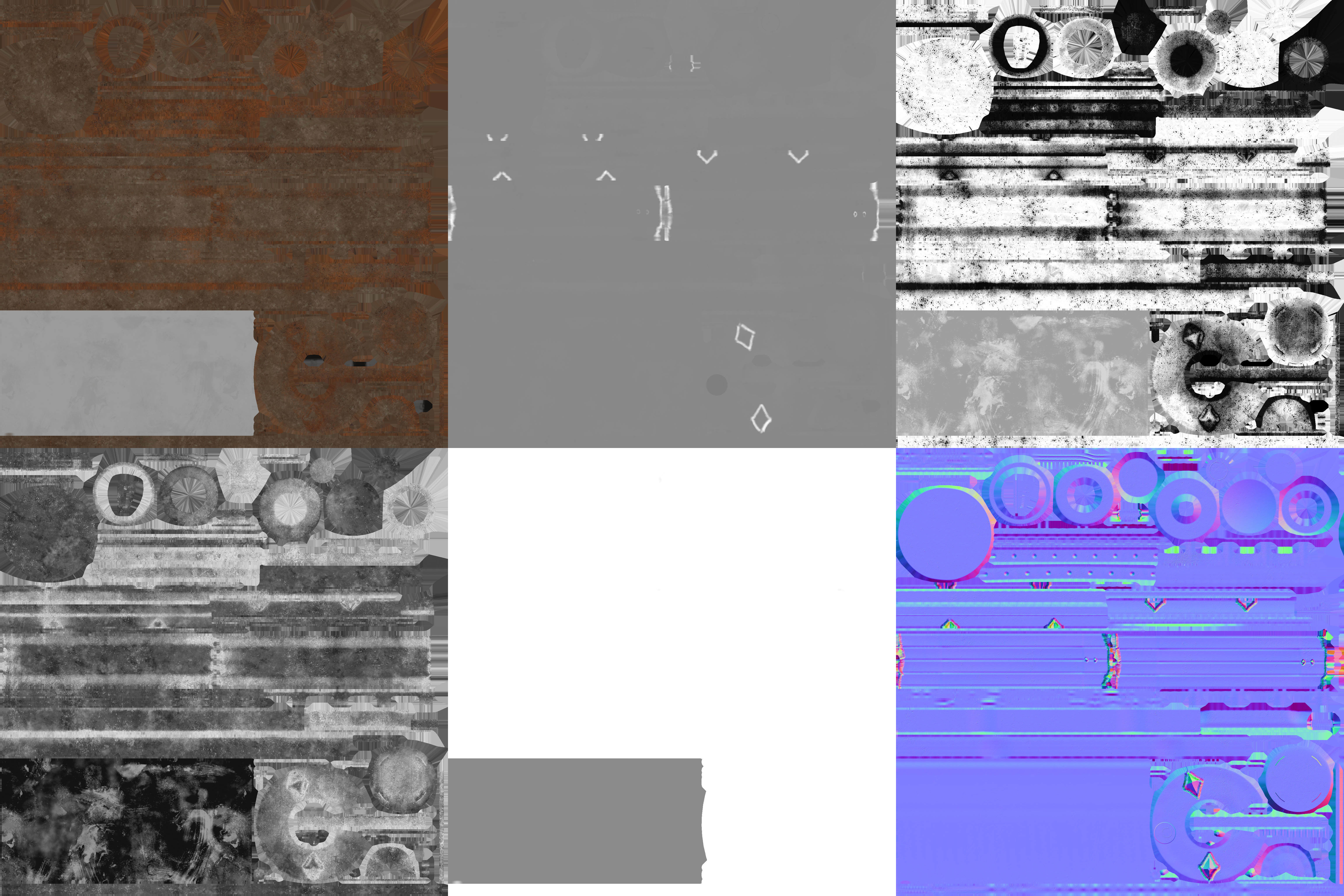 Oil lantern Low-poly 3D model_41