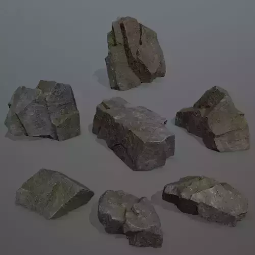 Rock Set 6 piece of
