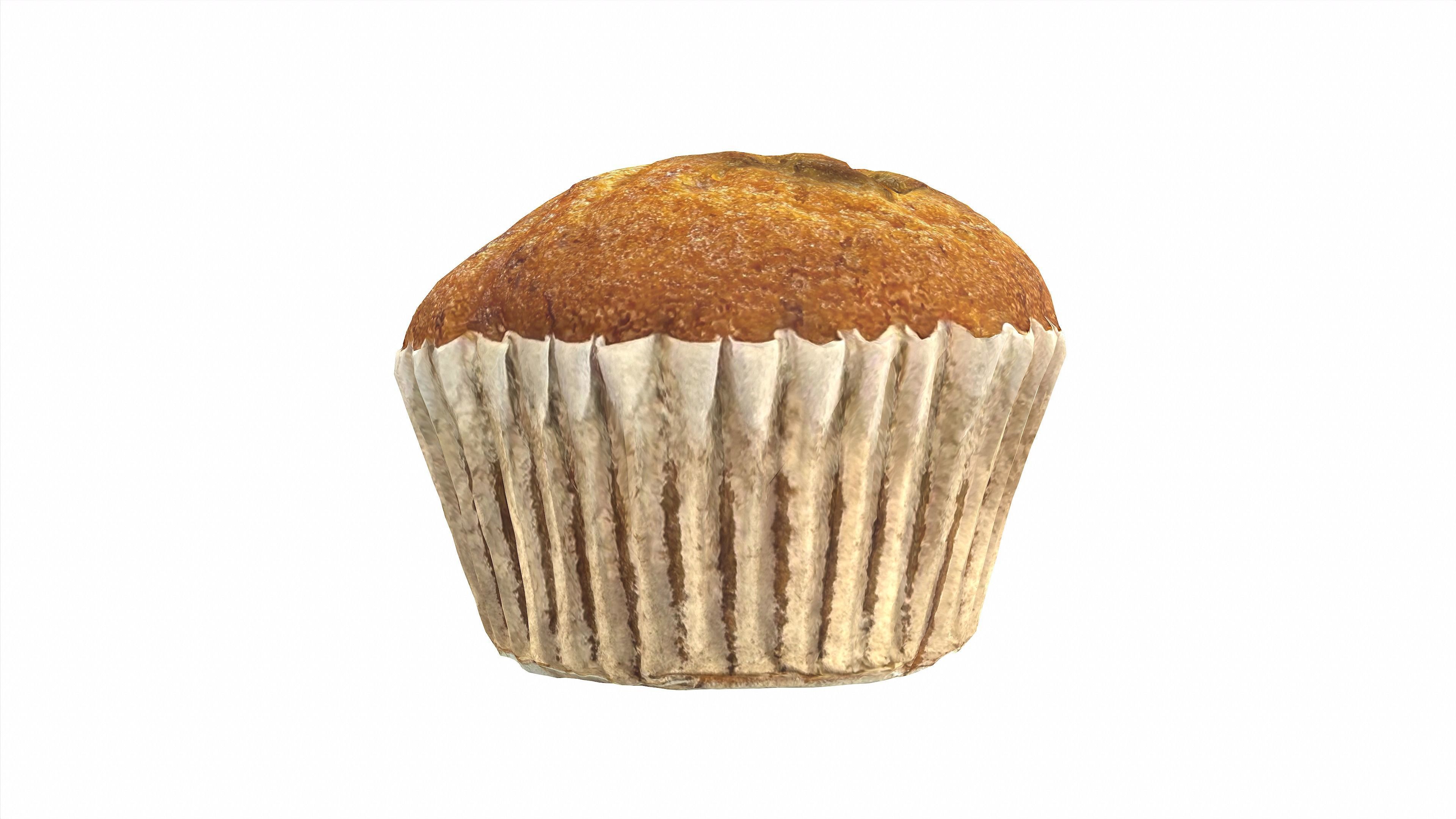 Banana cake style1 Low-poly 3D model_4